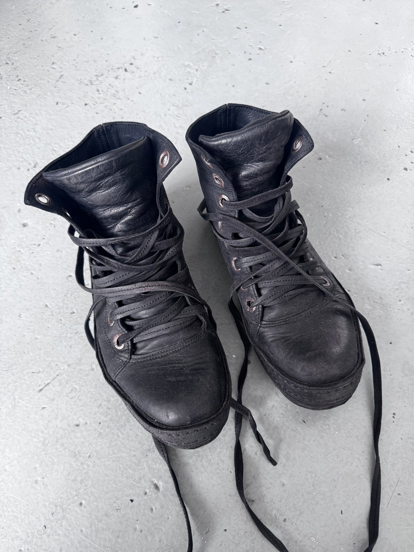 James Kearns 8 Hole Horse Leather Boot