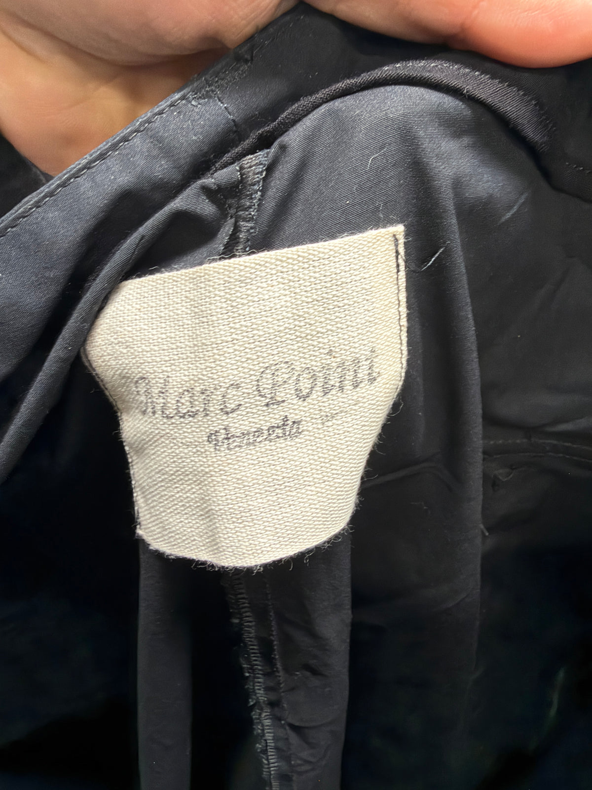 Marc Point Venezia Double Button Cargo Cropped Trouser (S)