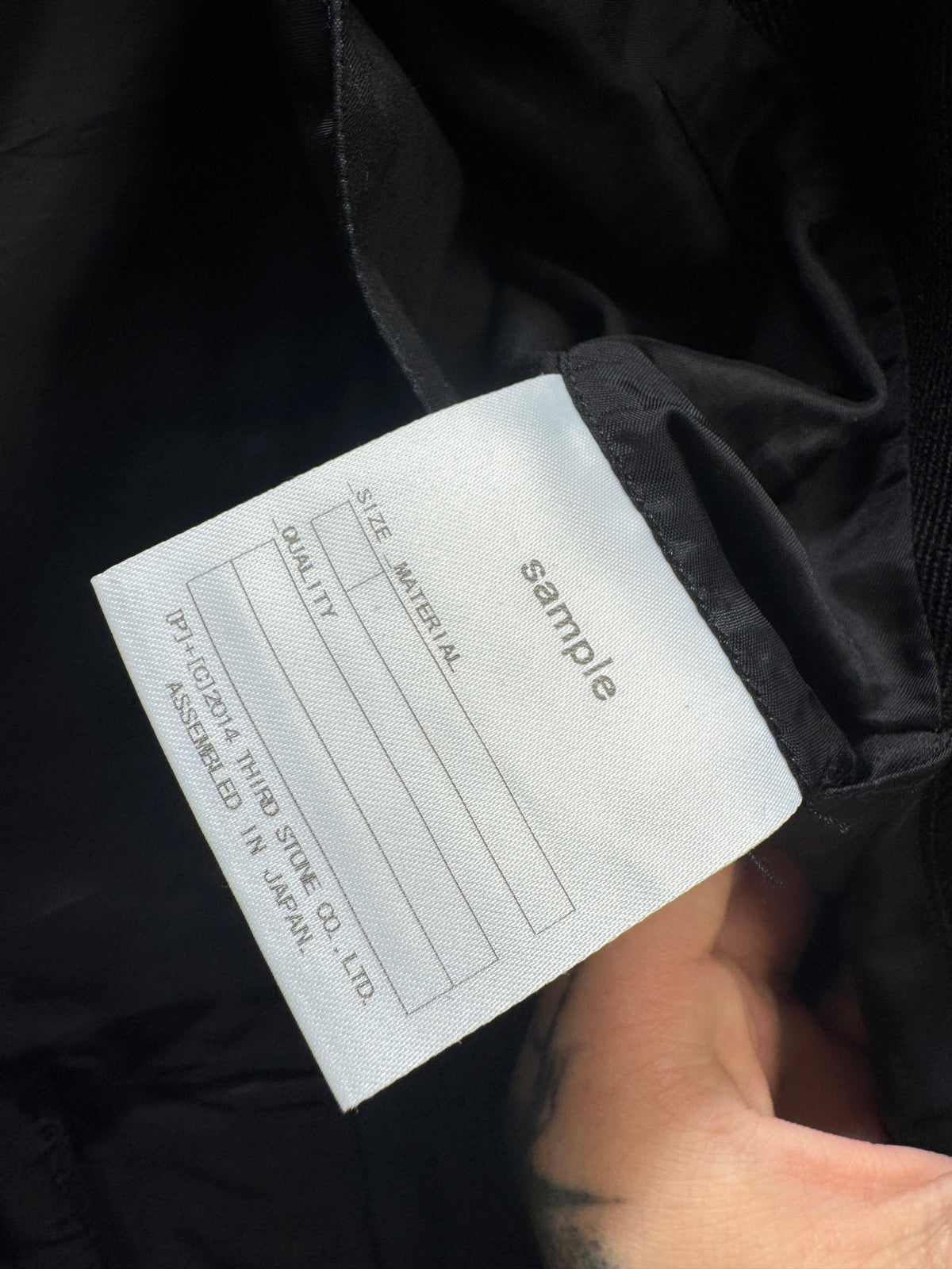 Julius 2010s Exhibition Sample Structured Blazer Jacket