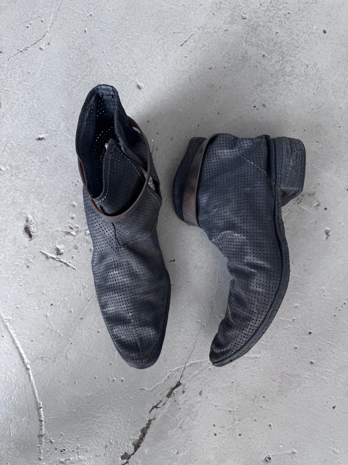 Carol Christian Poell Perforated Band Boot