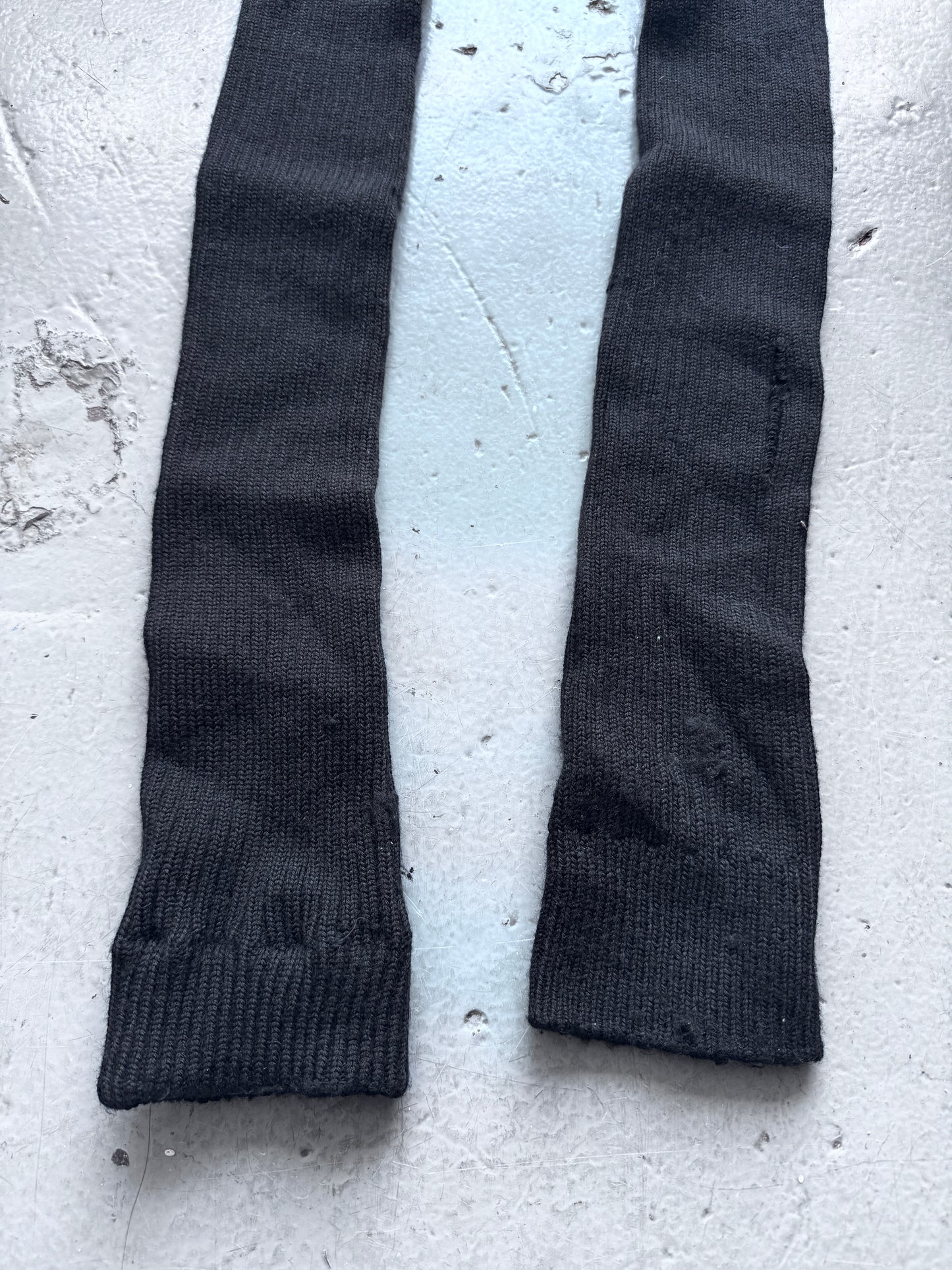 junya watanabe knit leg cover