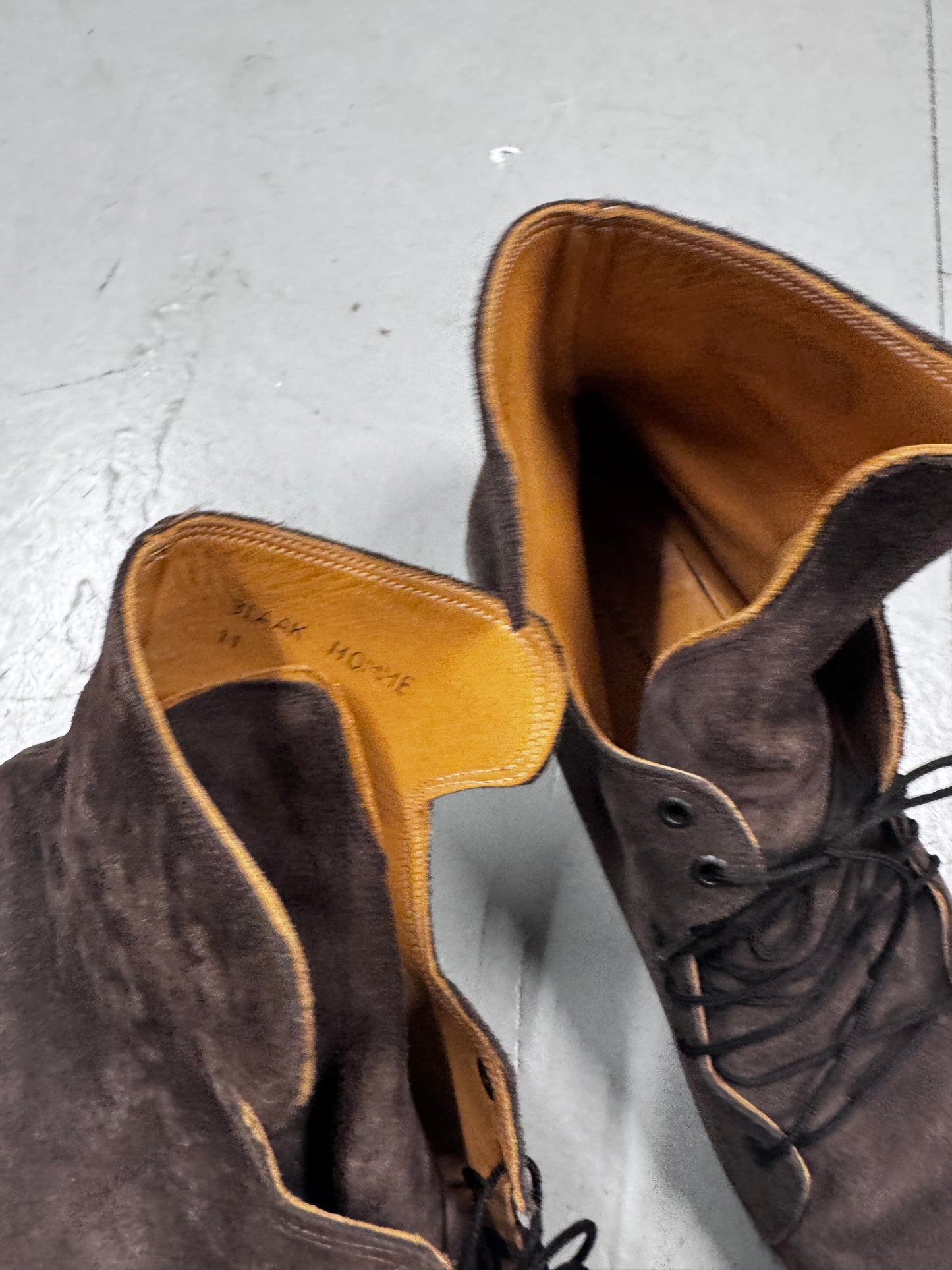 The Old Curiosity Shop Hog Toe Suede Boots