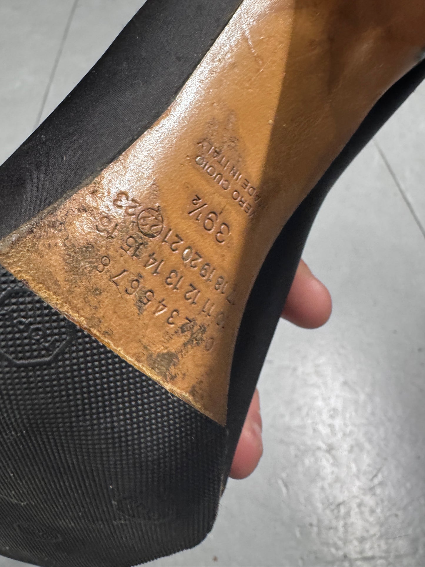 Maison Margiela Satin Tabi Heel