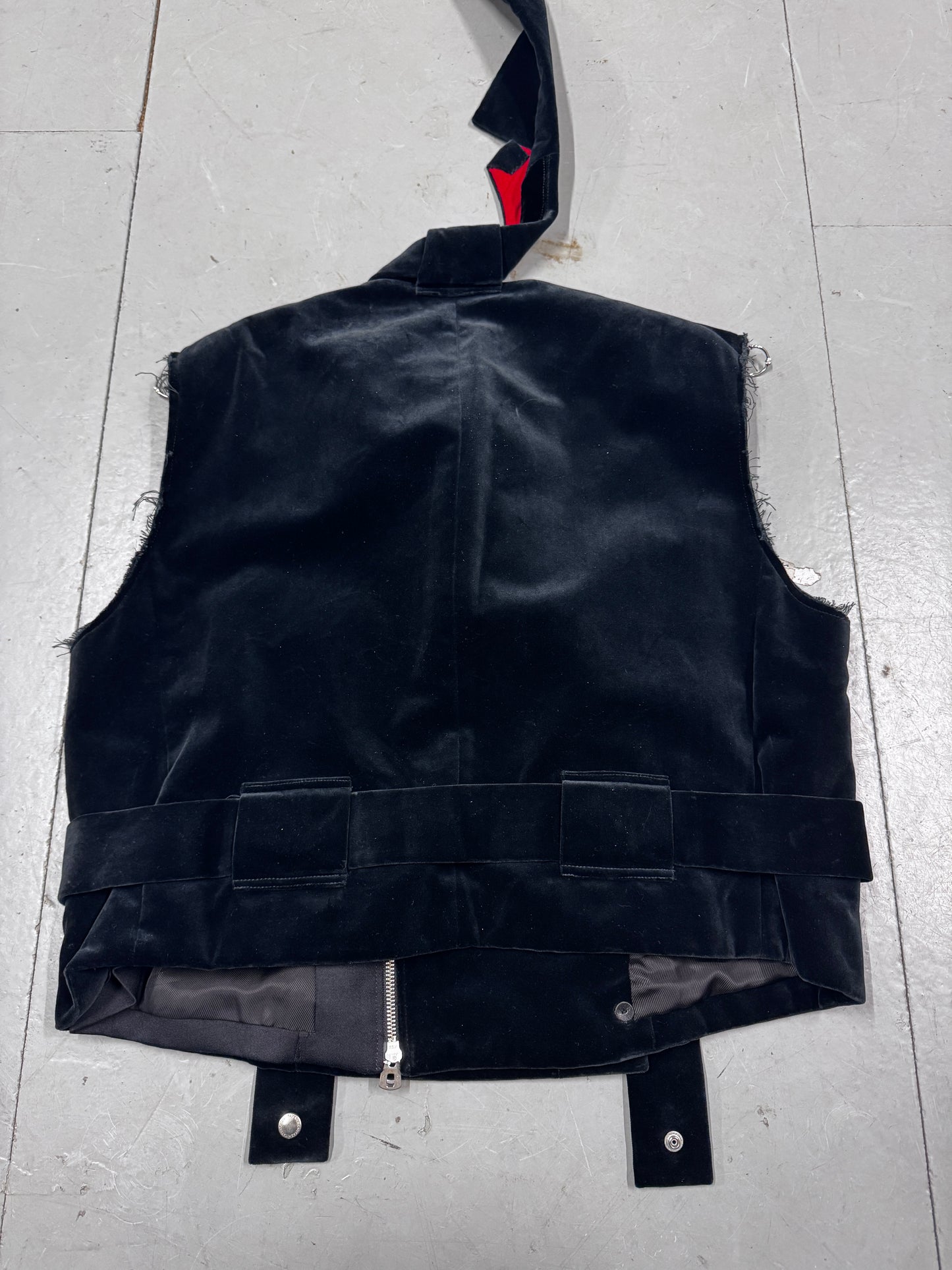 The Soloist Takahiro Miyashita Velvet Vest