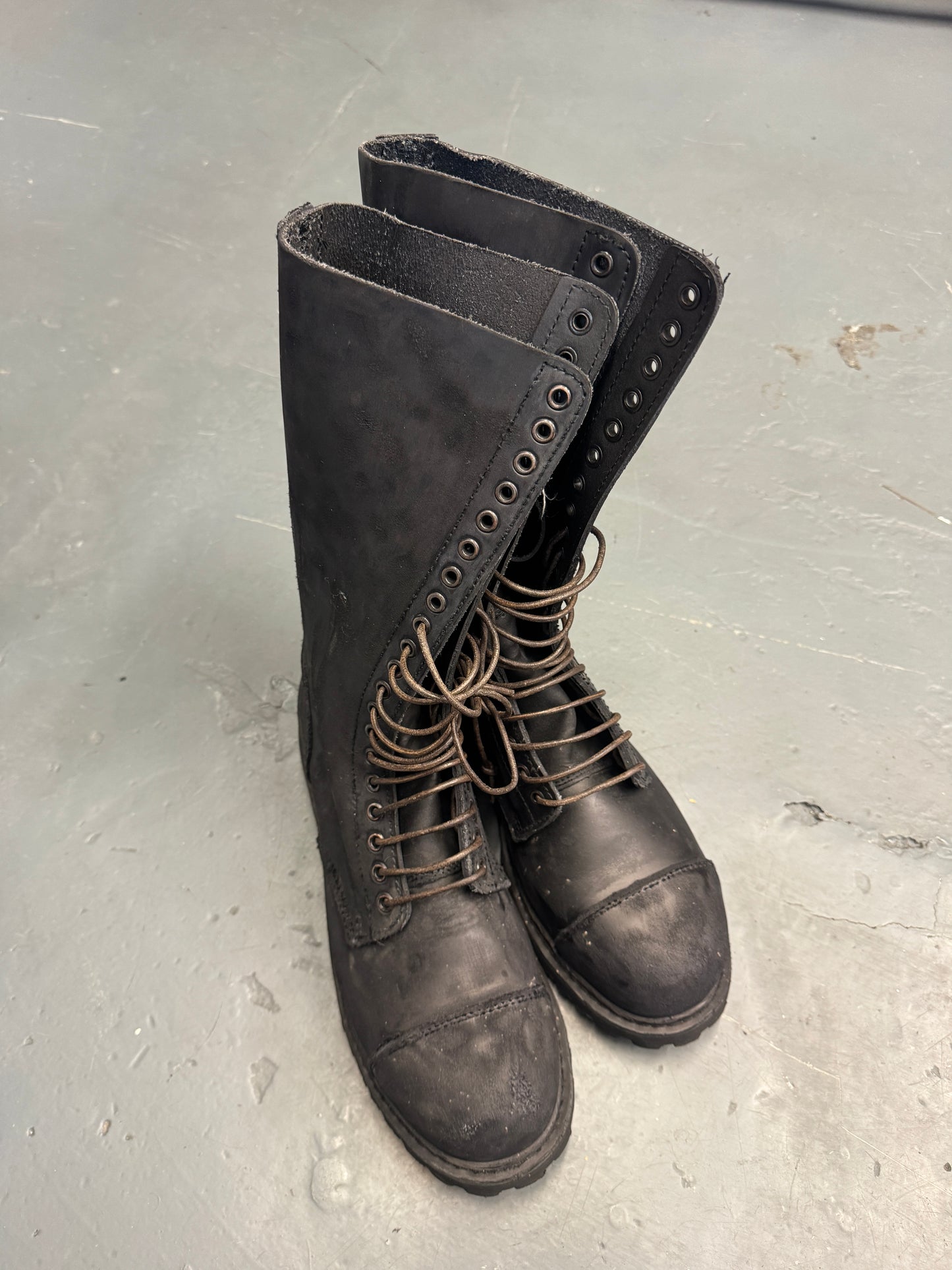 Luca Stucci Customised Combat Boot