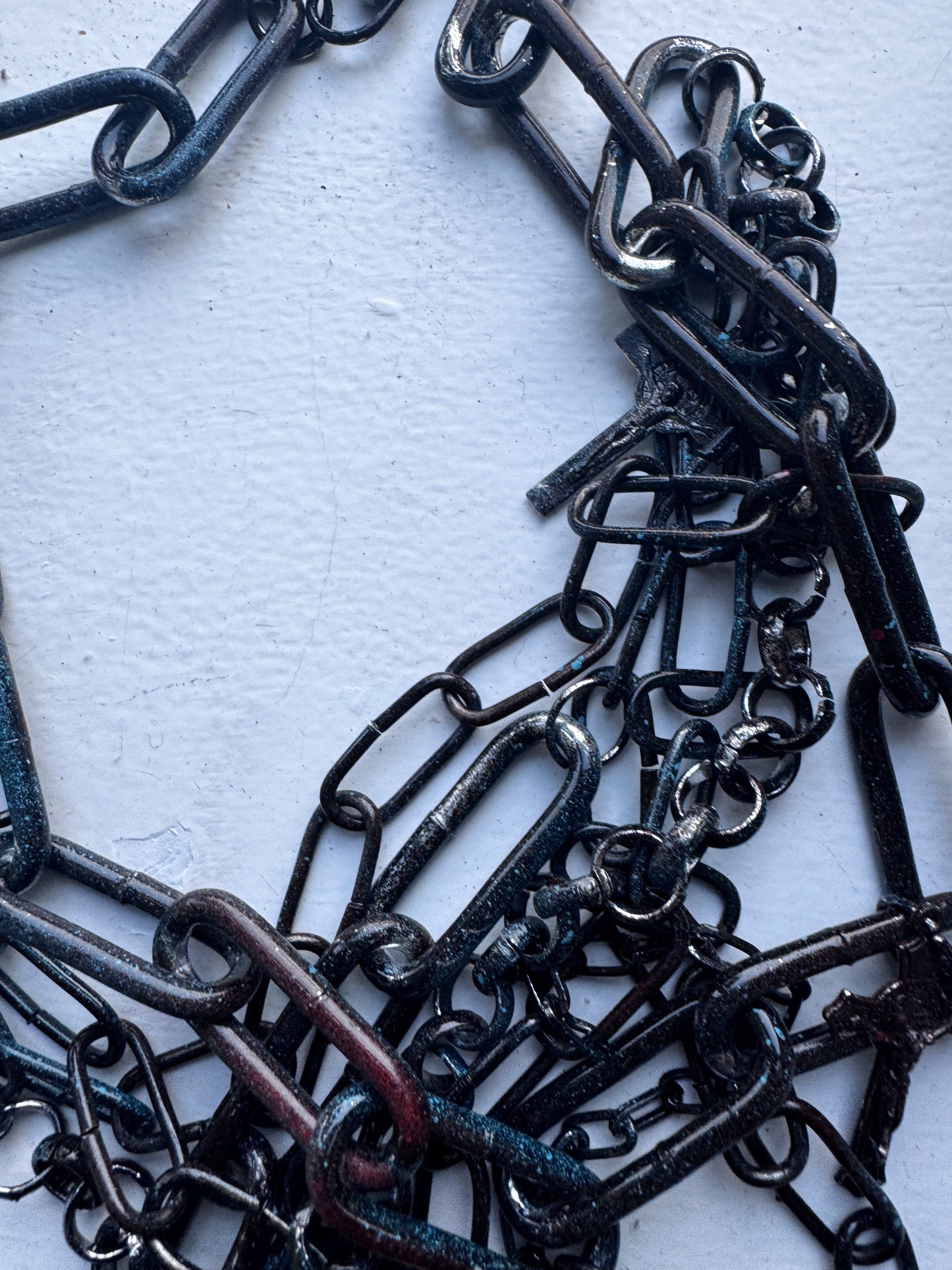 Jean Paul Gaultier 90s Stacked Rosary Necklace