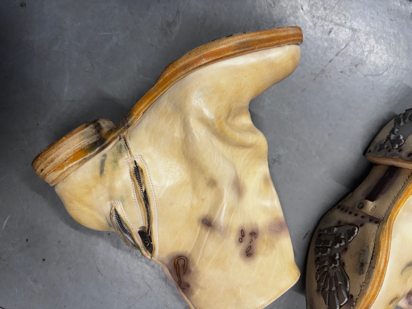 Carol Christian Poell Spur Biter Gaiter Boots
