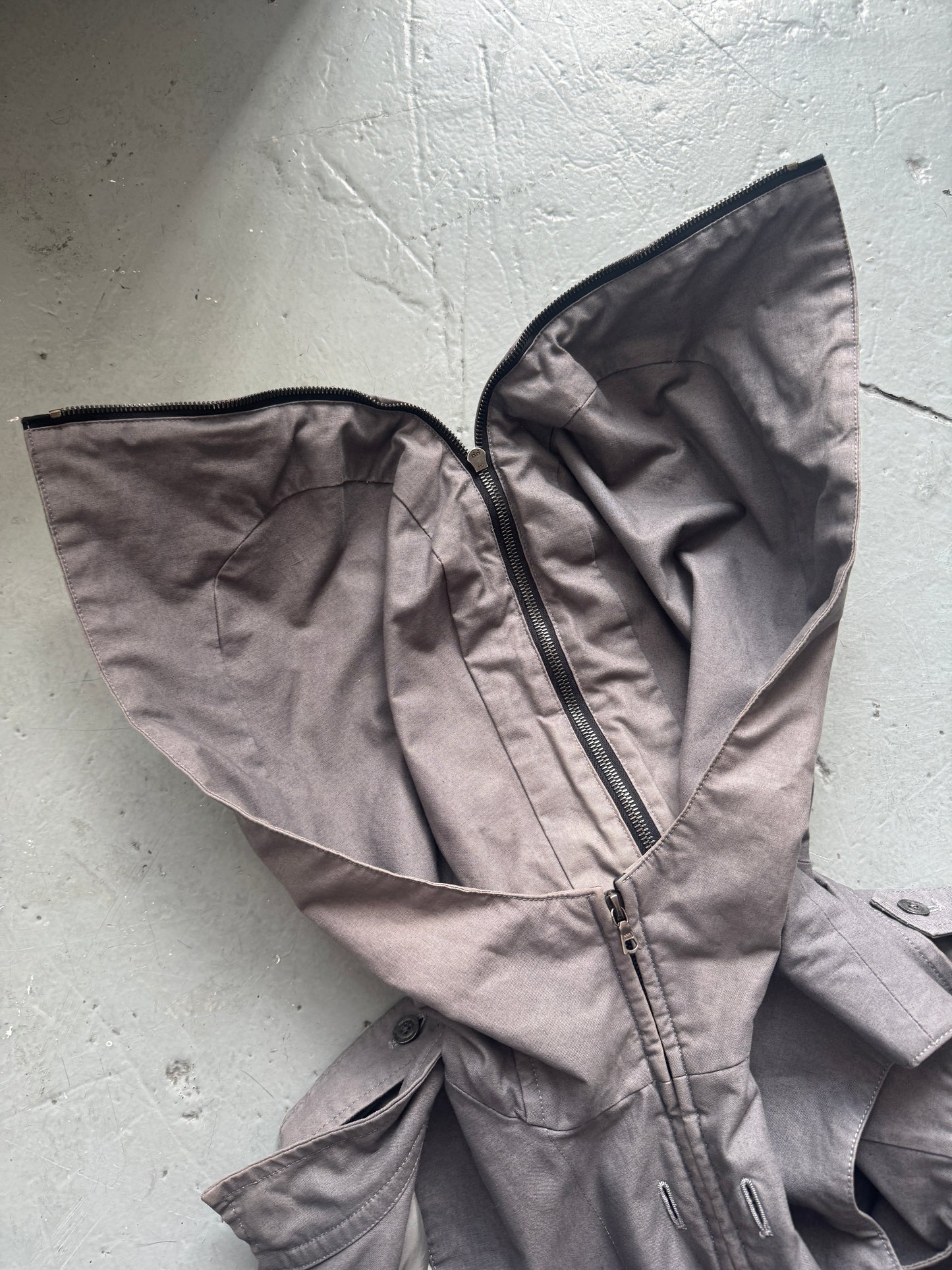 the viridi-anne double layer coat and vest