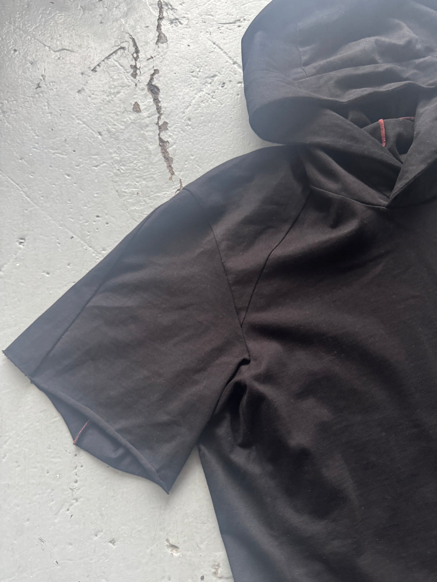 devoa hooded short sleeve L