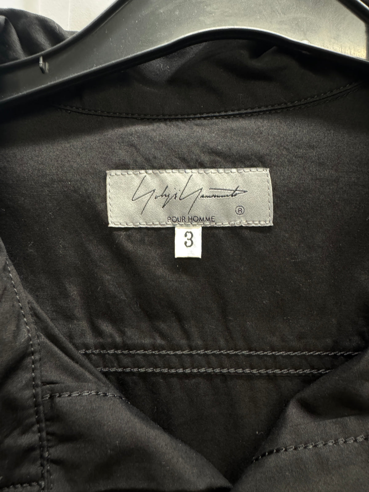 Yohji Yamamoto POUR HOMME AW23 Triple Collar Shirt
