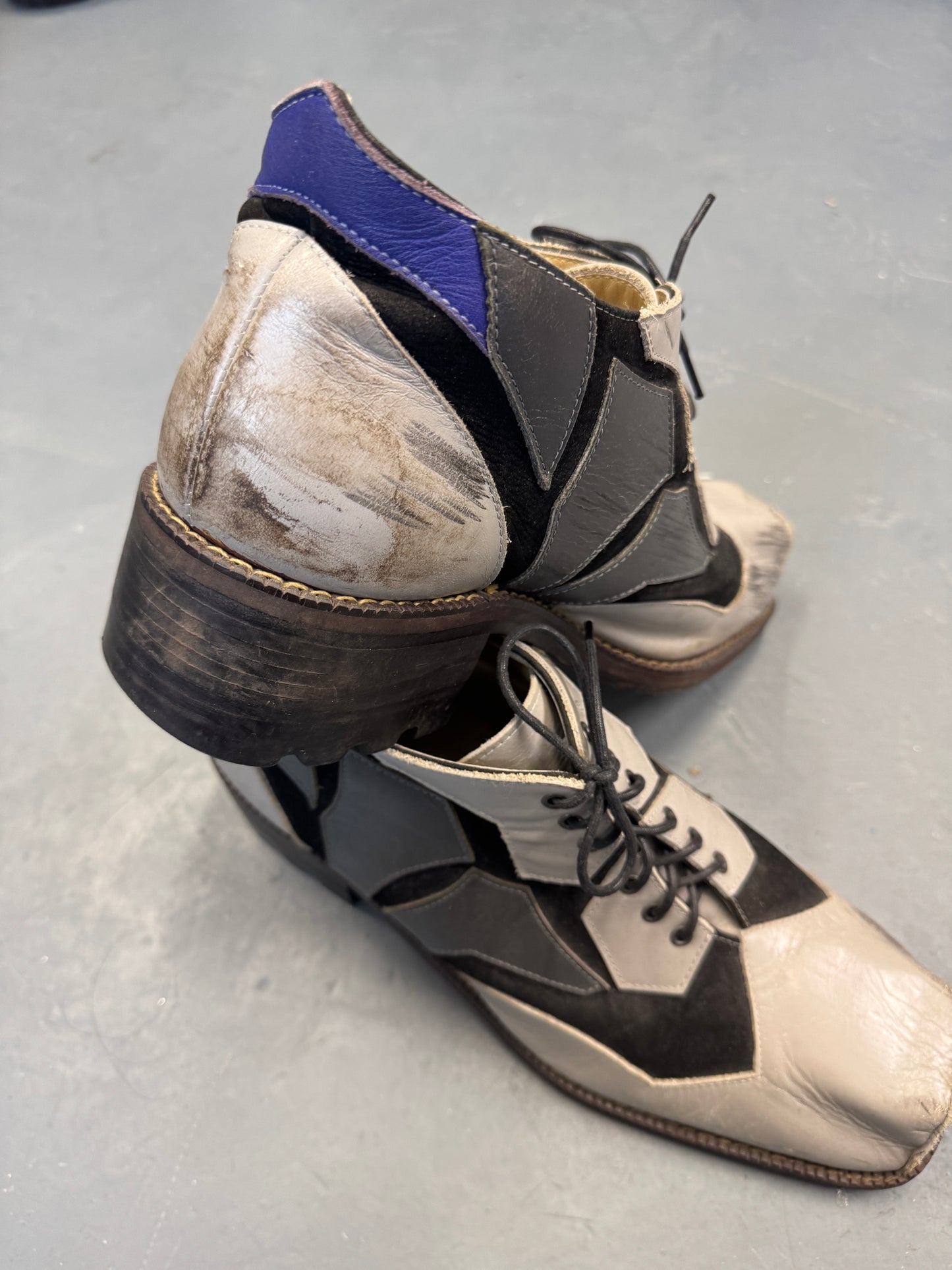 20471120 ss98 evangelion hog toe heeled boots