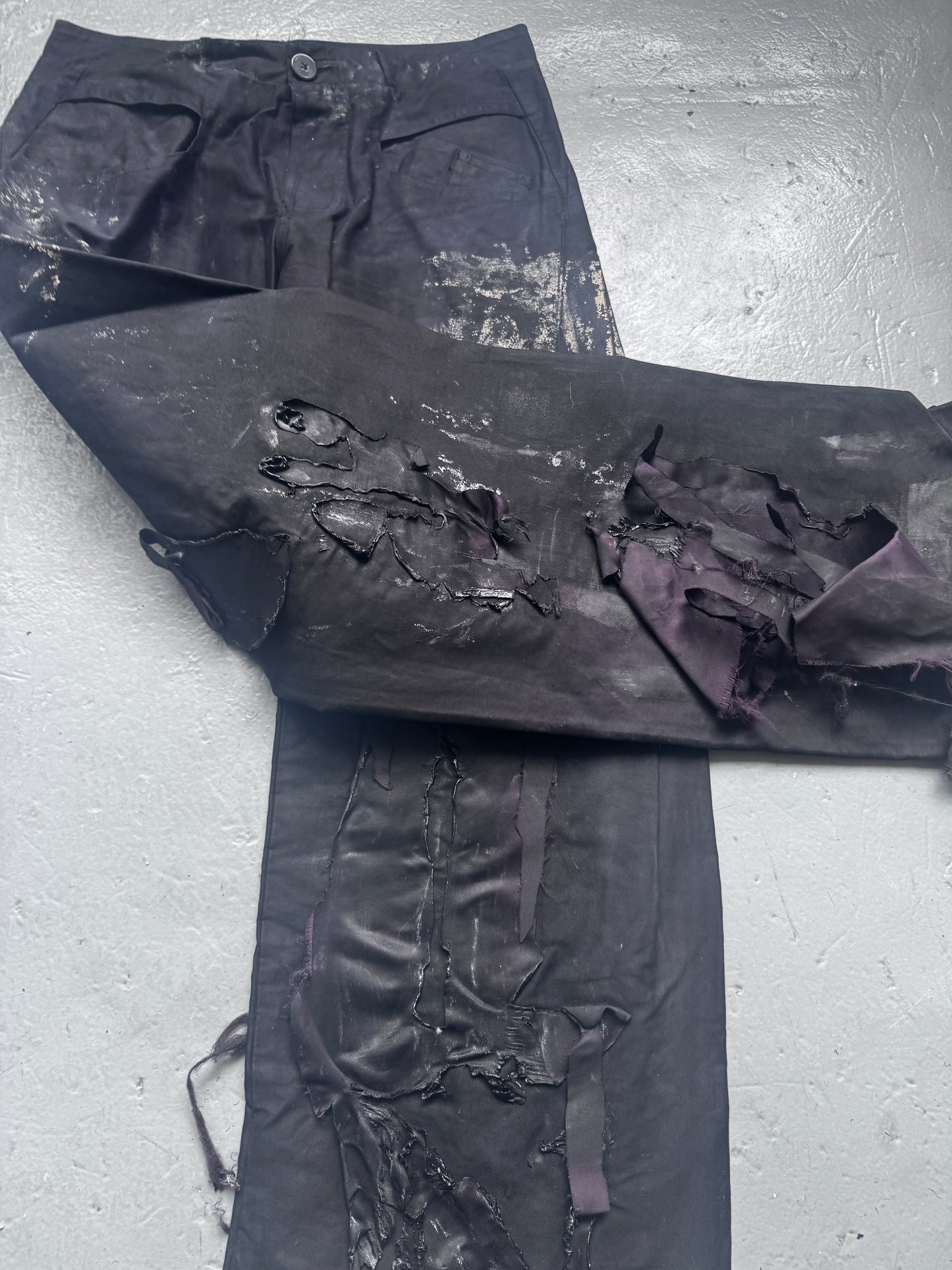 kai ghattaura patched wide trouser