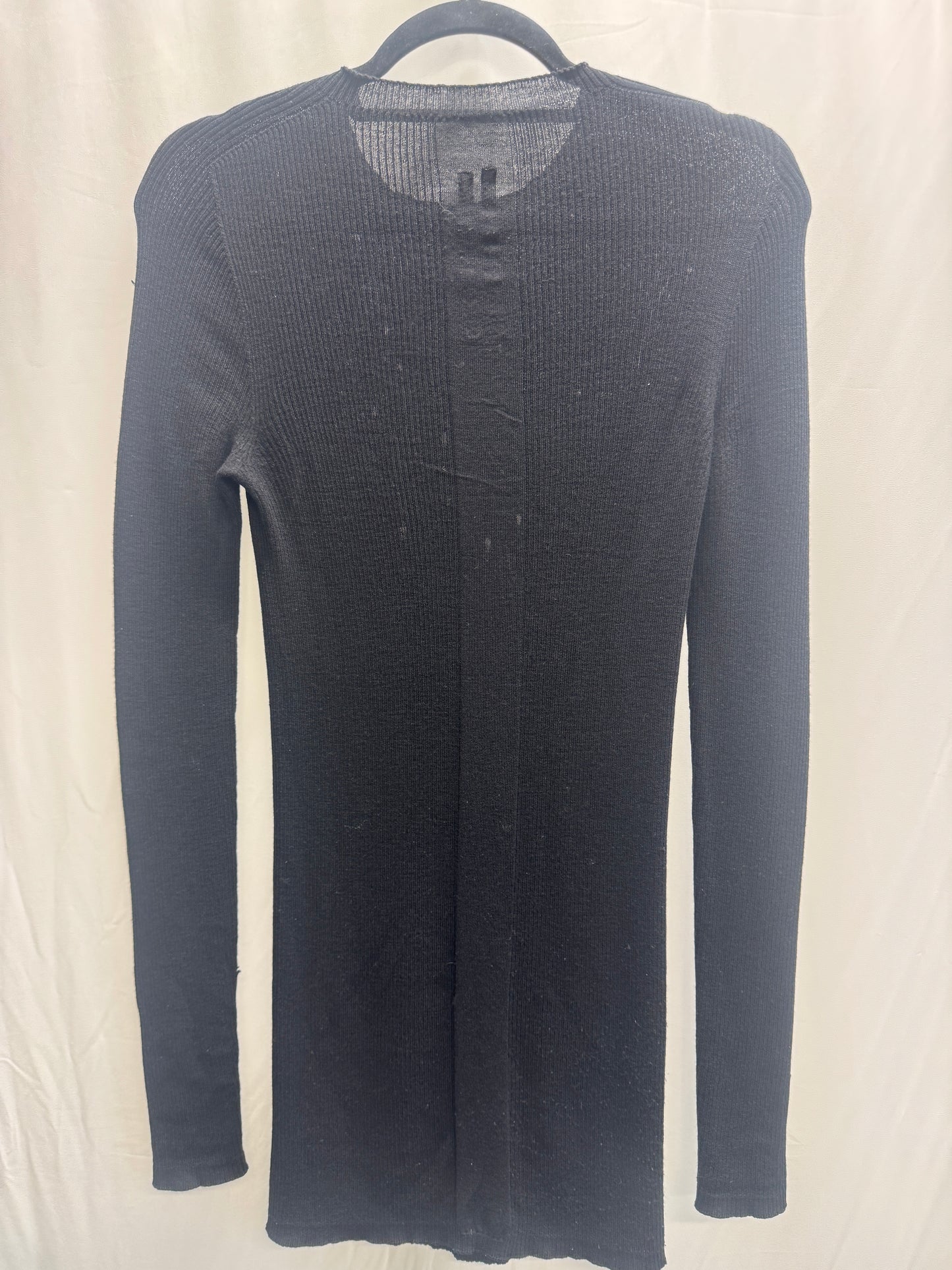 rick owens aw18 sisyphus rib knit longsleeve