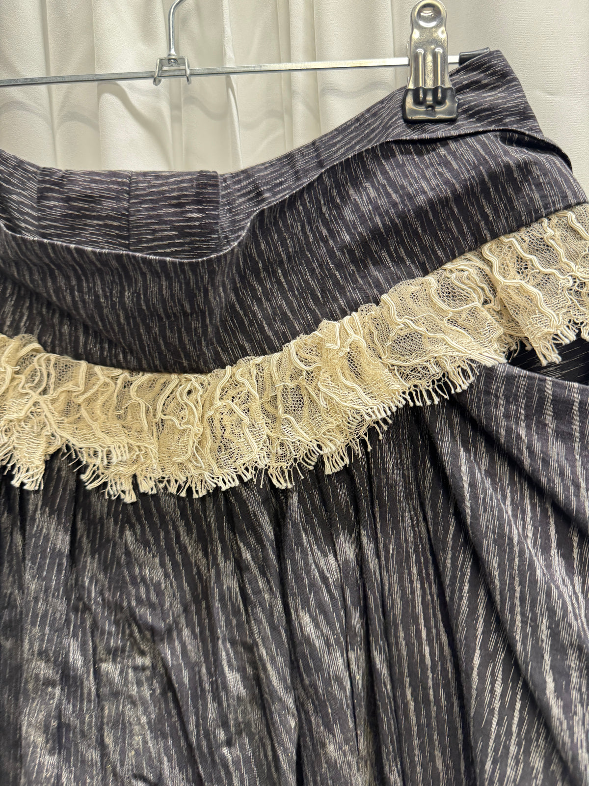 Bernhard Willhelm Sculptural Lace Ruffle Shorts — c. late 2000s