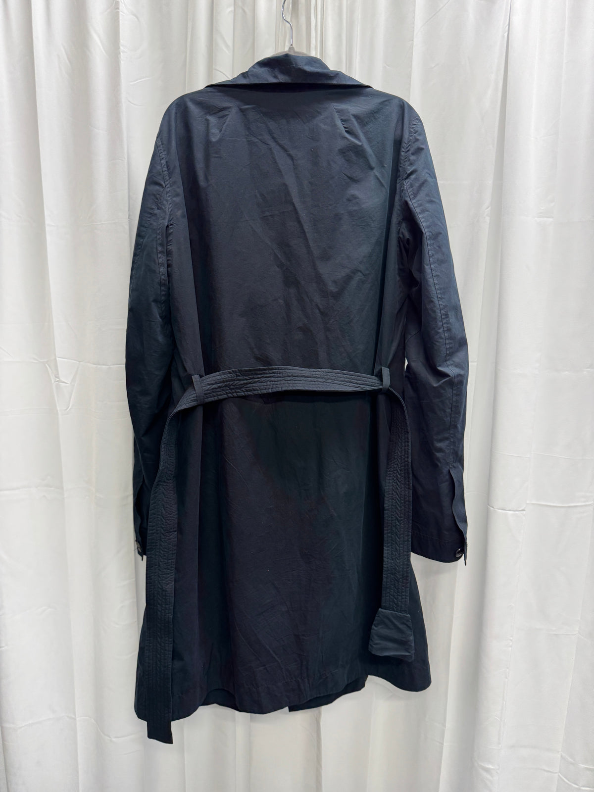 Rick Owens AW09 Crust Belted Cross-Front Sleeve Zip Coat