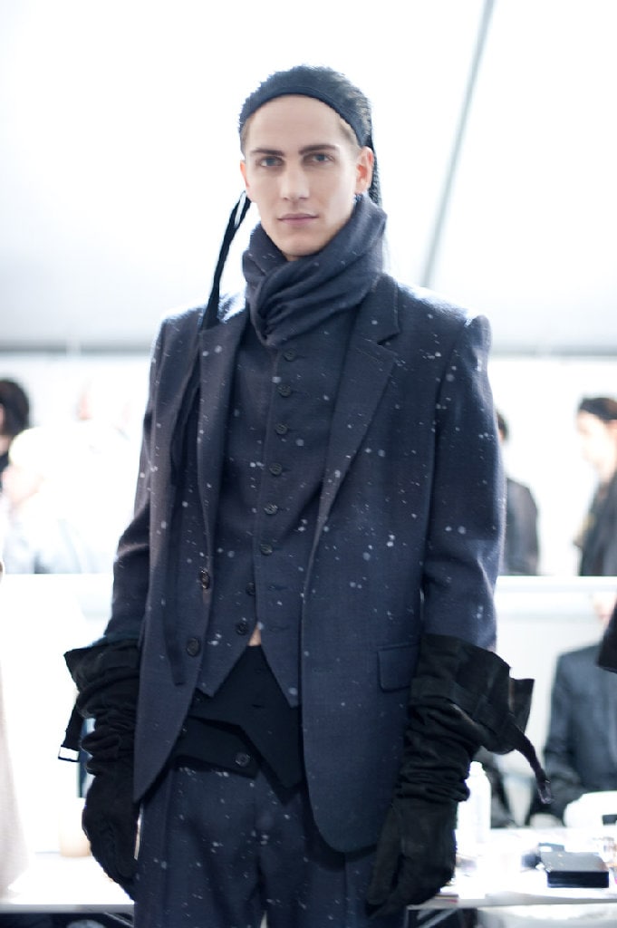 Ann Demeulemeester AW11 Snow Print Celestial Shirt