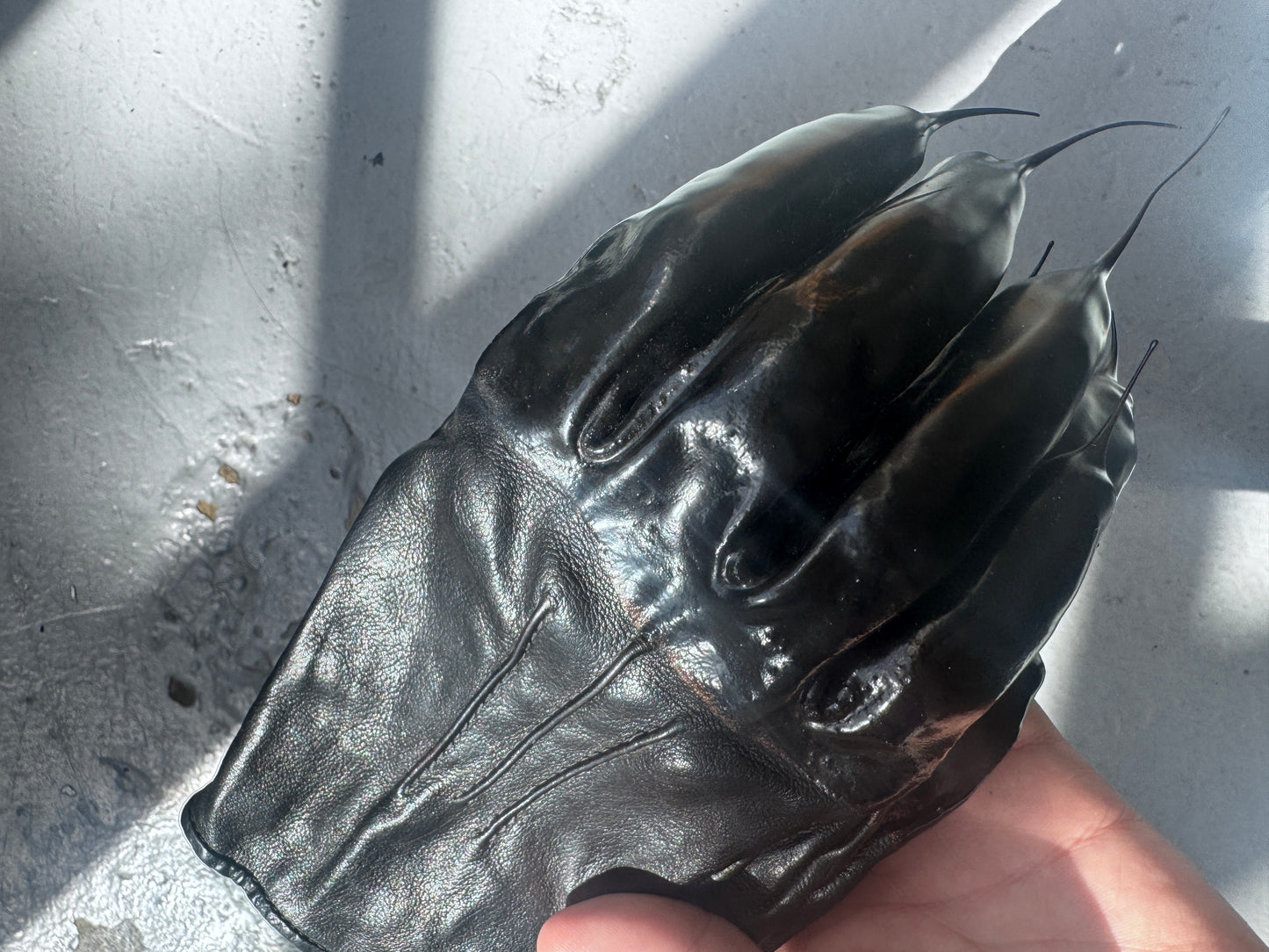 carol christian poell drip finger gloves
