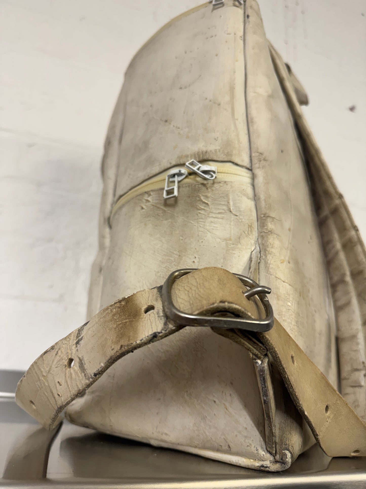 Kagari Yusuke Wall Moulded Leather Backpack