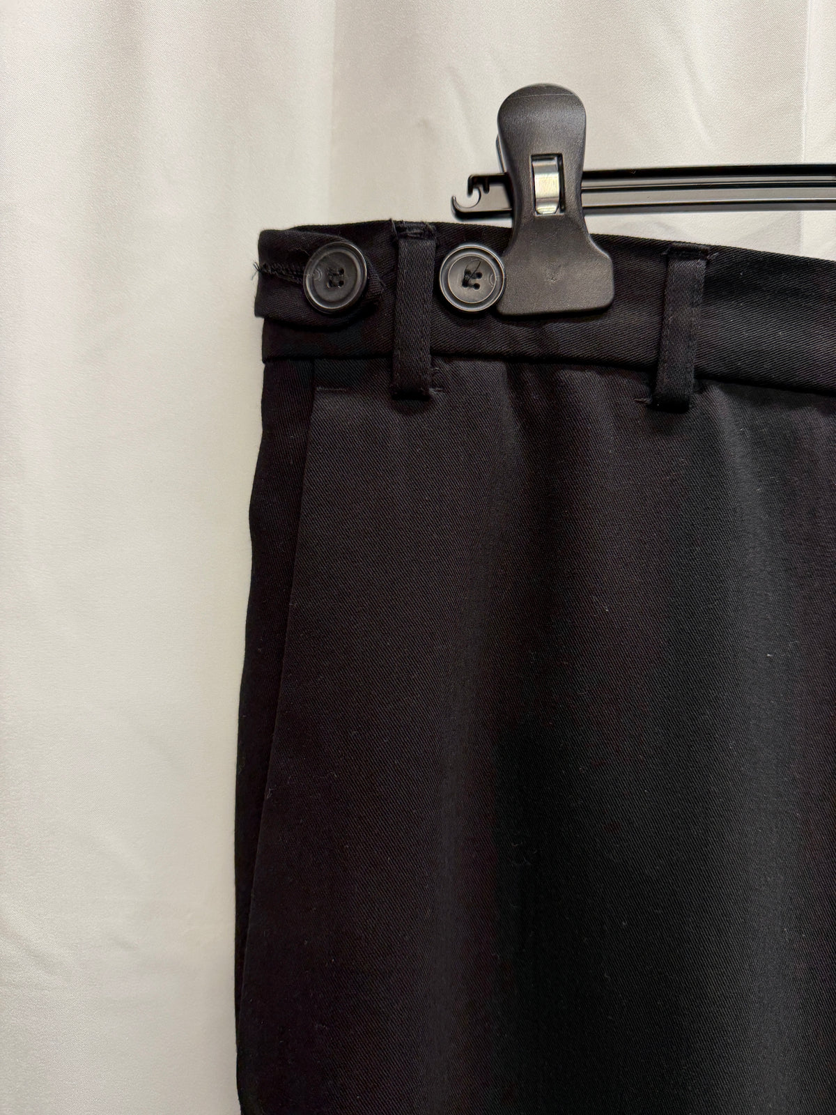 Dirk Schönberger 1990s Wide Cut Wool Trousers