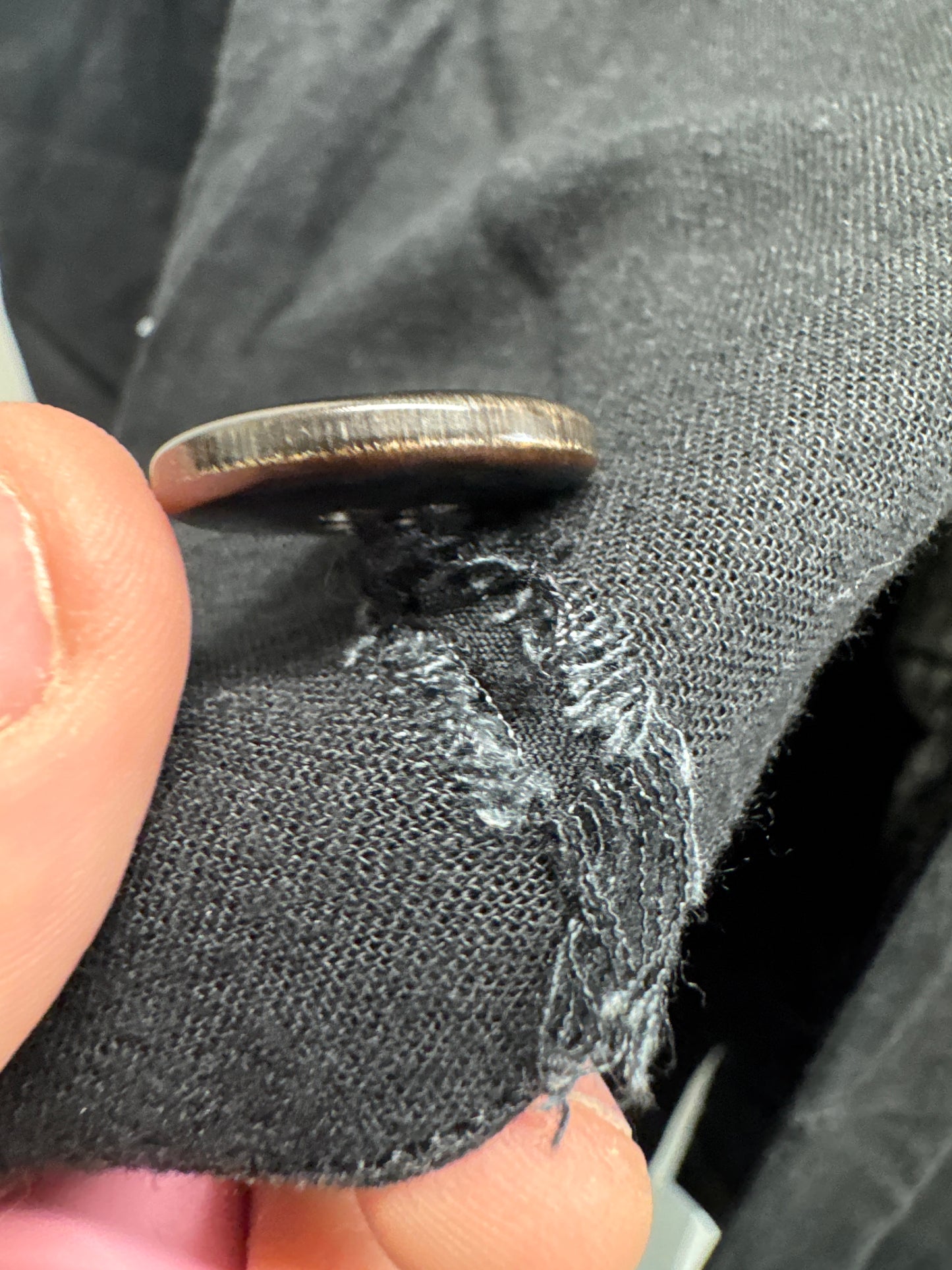 julius linen collared overcoat