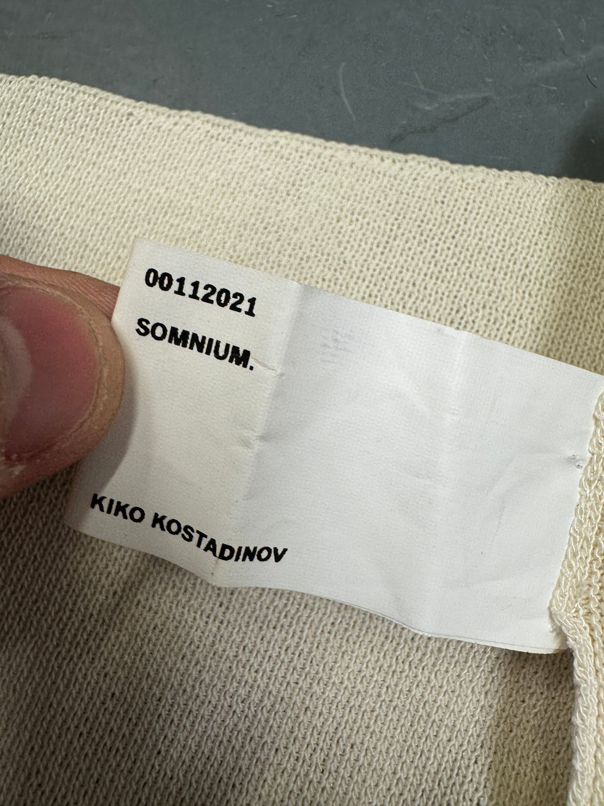 Kiko Kostadinov 00112021 Somnium Jointed Scarf & Brooch