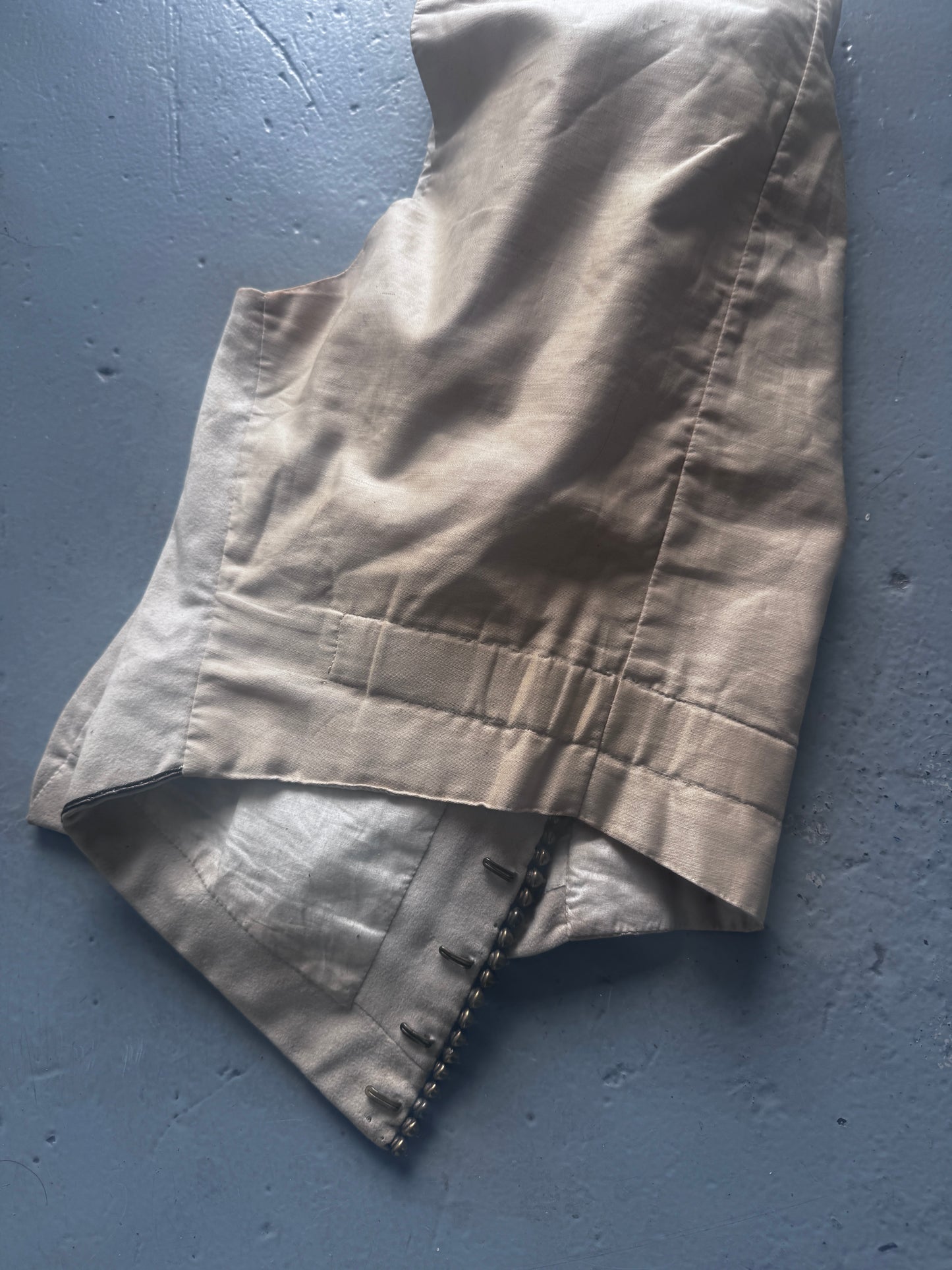 antique stud centred admiral waistcoat