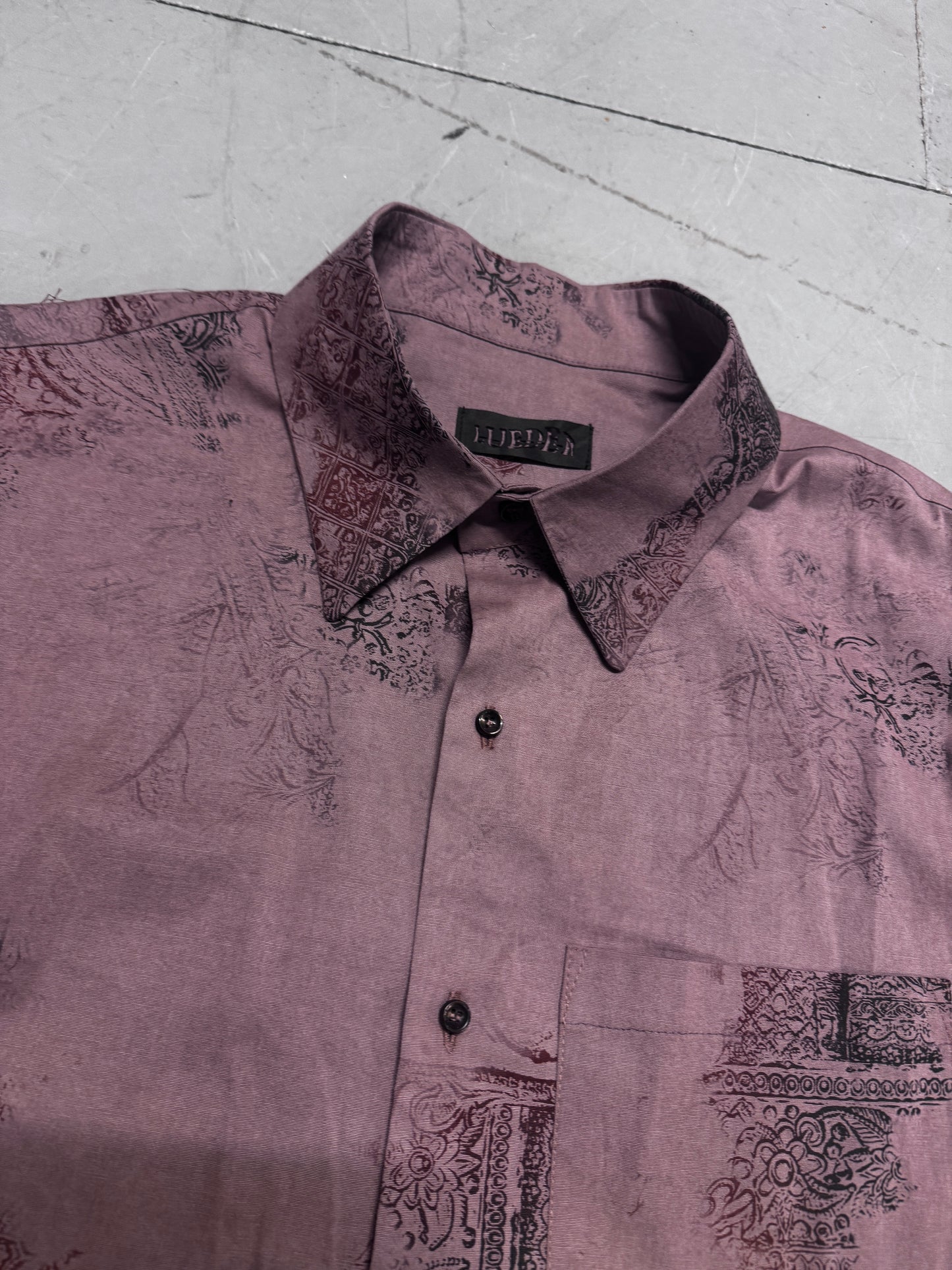 Marie Lueder Graphic Asymmetric Shirt