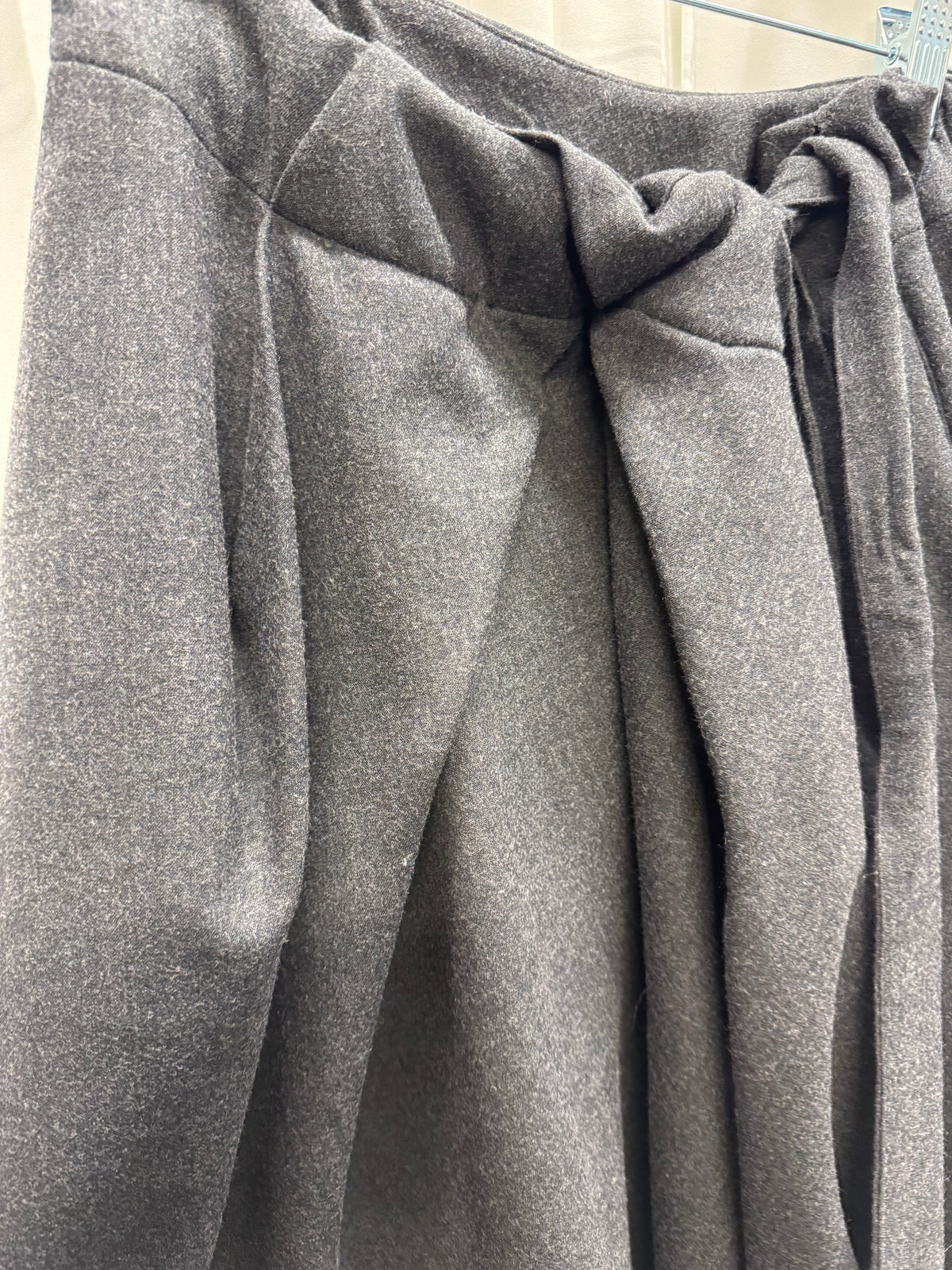 s/stere Waist-Tie Hakama Wool Cropped Trousers