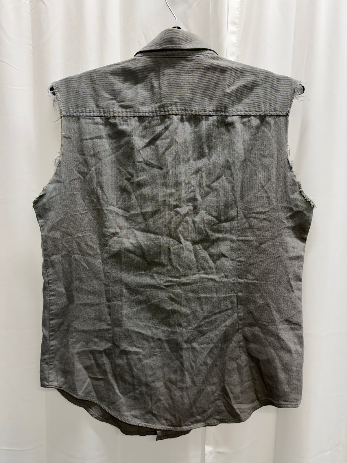 Raf Simons SS99 Sleeveless Button Shirt