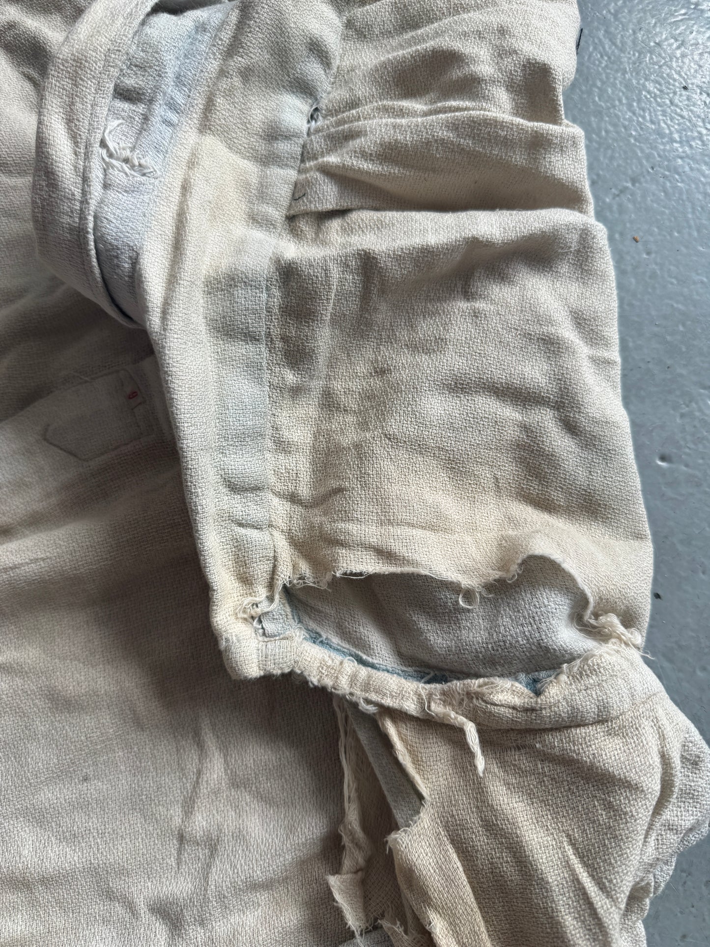antique 1940s work shirt