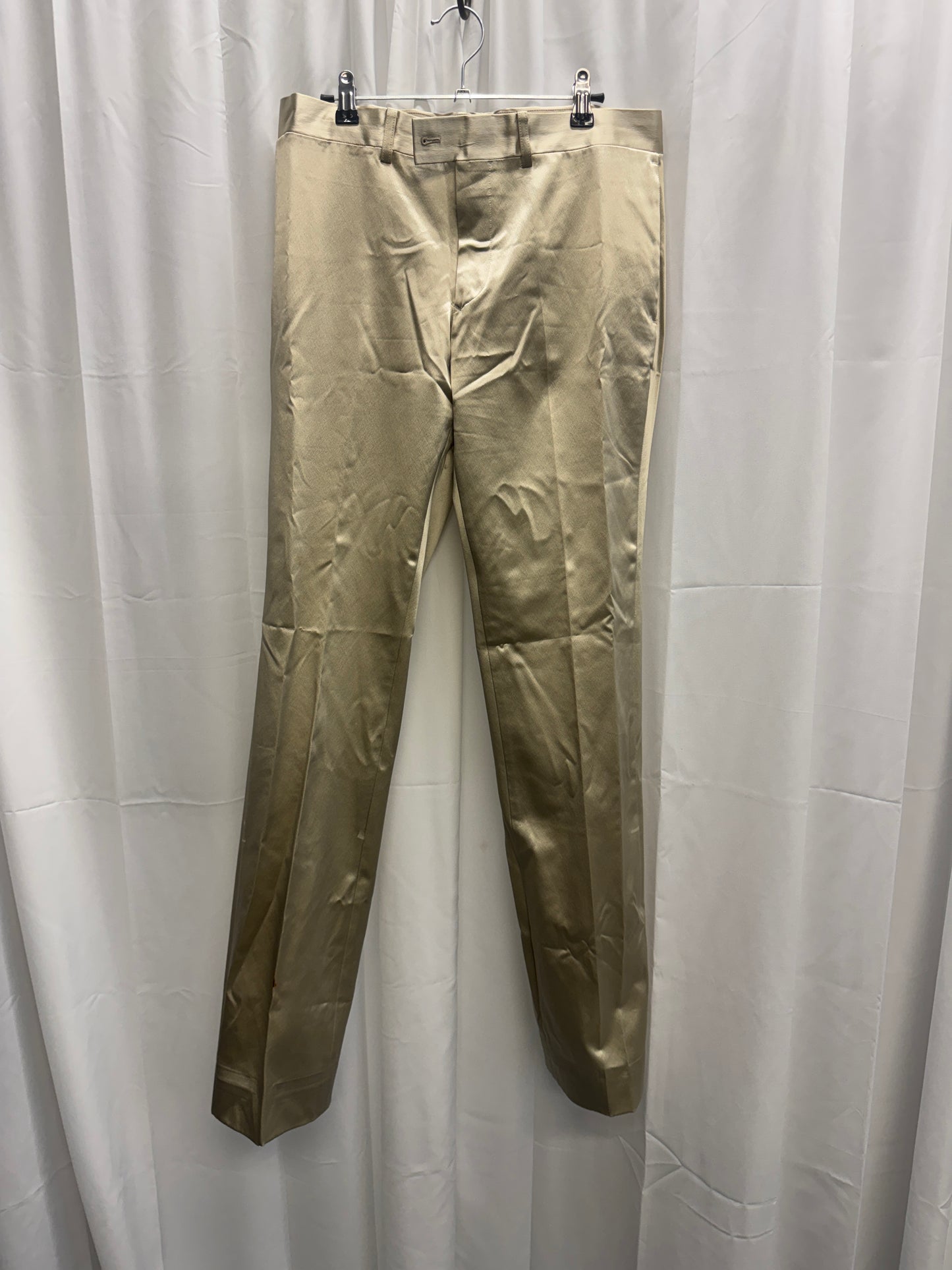 Yoshiyuki Konishi Champagne Metal Clasped Full Suit