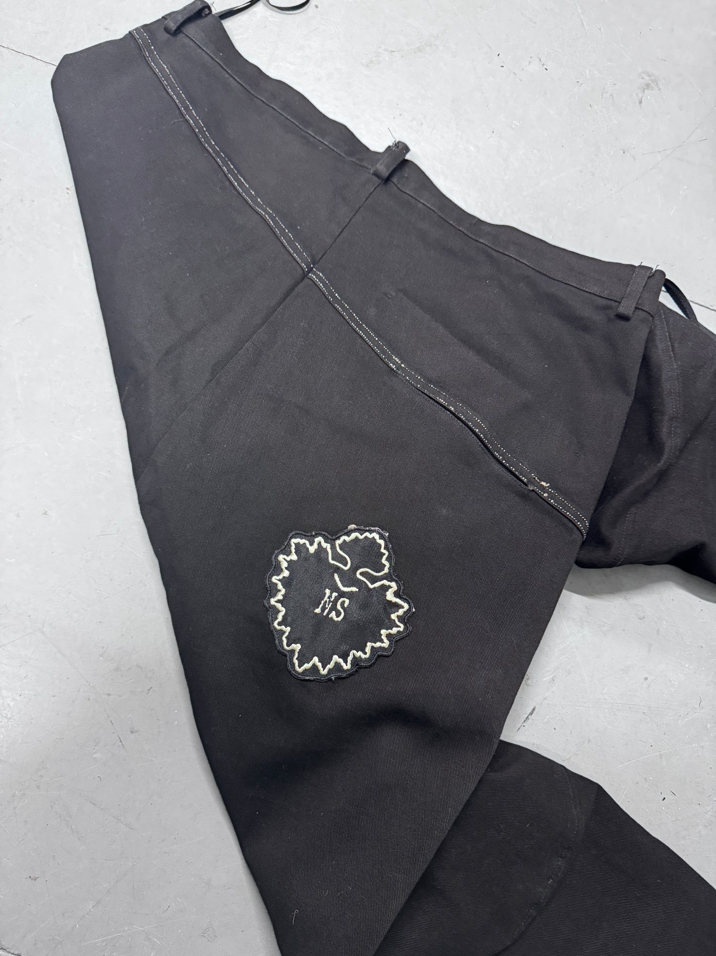 Nostra Santissima Emblem Twisted Jeans
