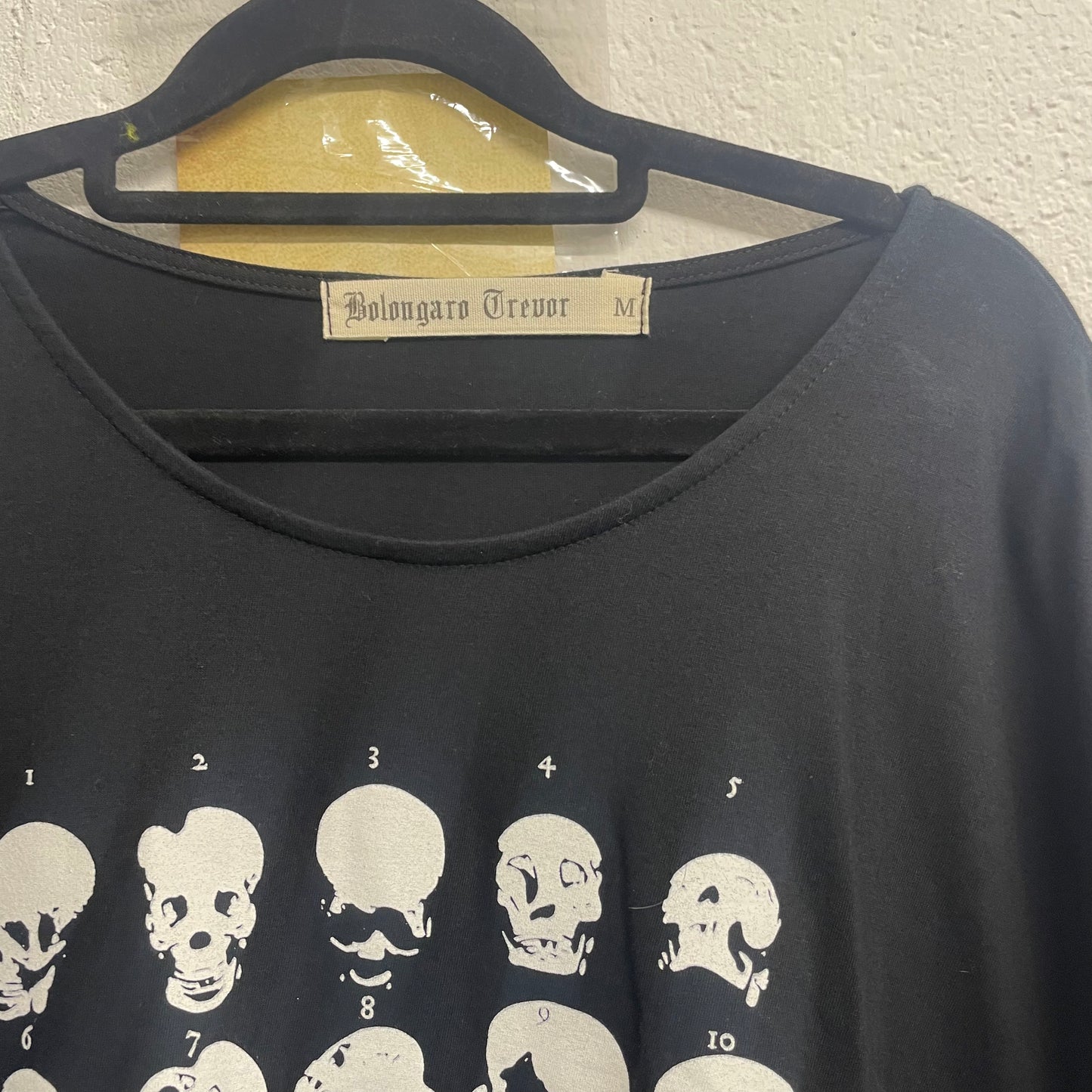 Bolongaro Trevor Chemical Reactions Skull Wrap Tee