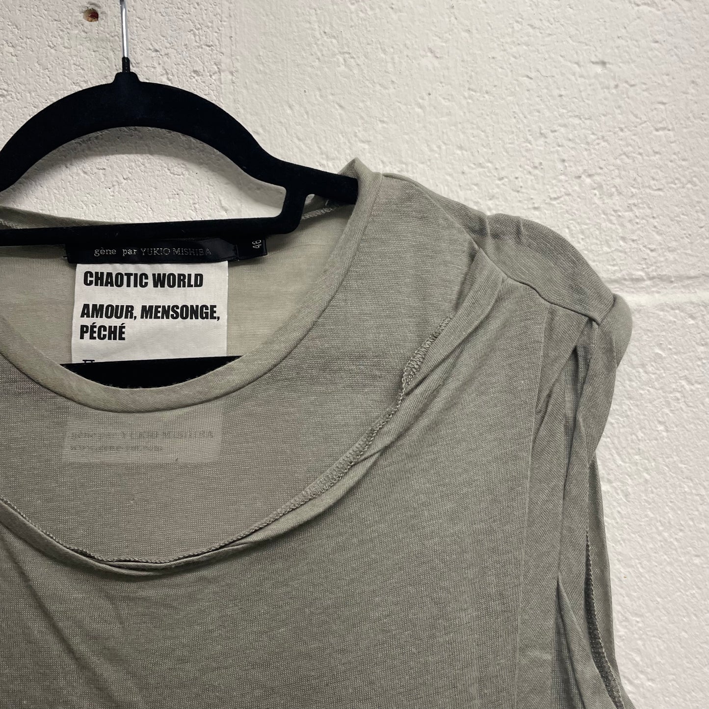 Yukio Mishiba Draped Vest