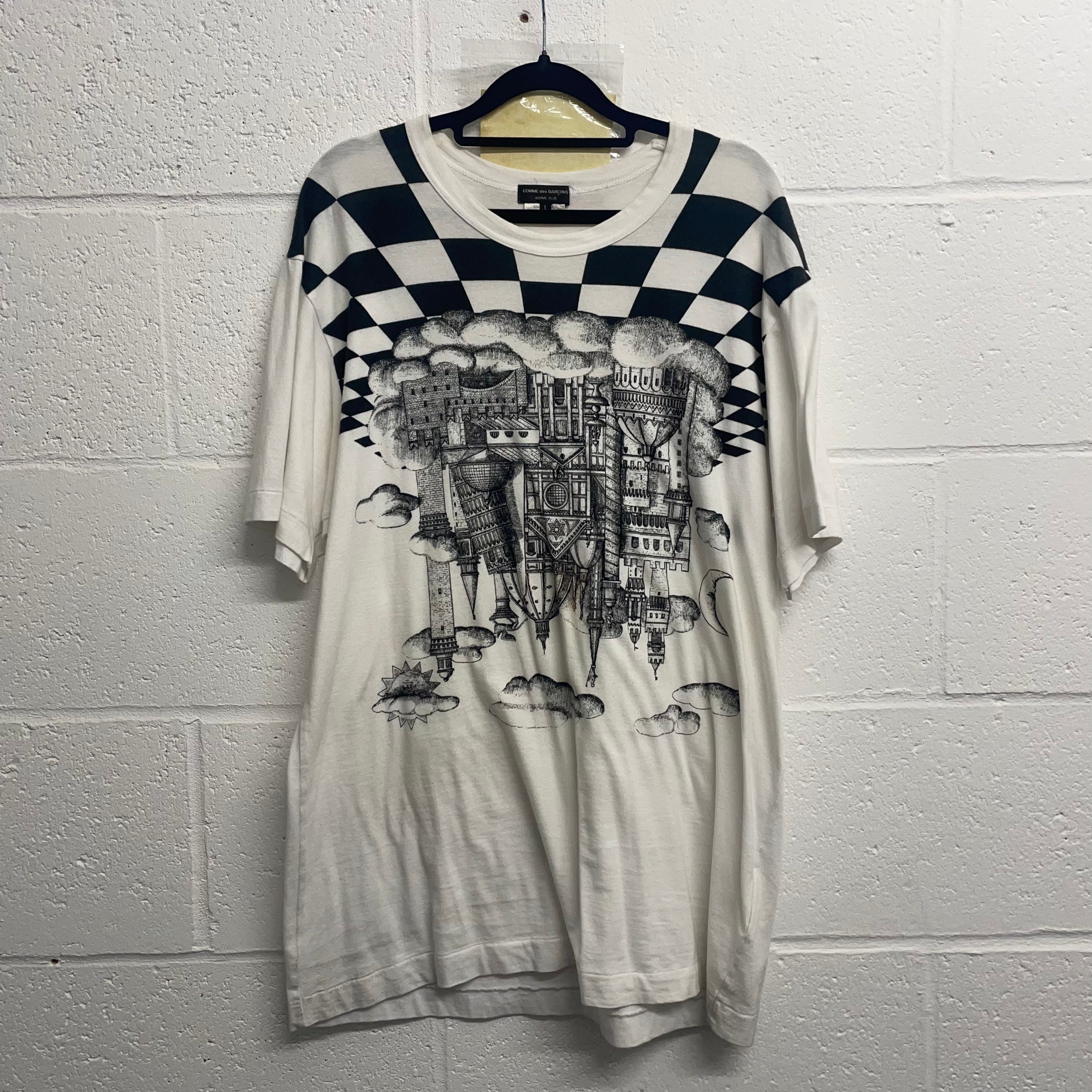Comme Des Garcons Homme Plus Castle in the Sky Tee – Jubilee Archive
