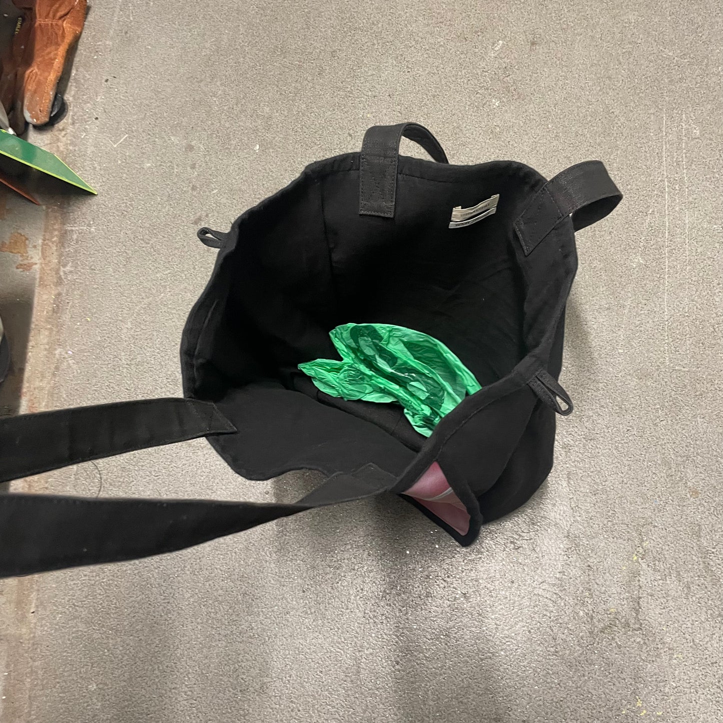Stefan Cooke SS21 x Will Bond Airbrushed Leather Front Shopper