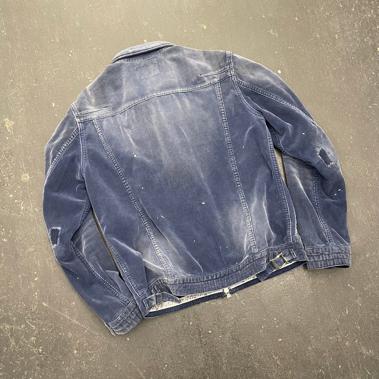 Number (N)ine Zippo Pocket Velveteen Cord Jacket