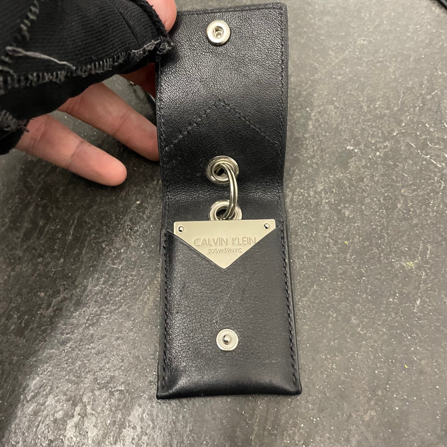 CK205W39NYC by Raf Simons Neck Wallet