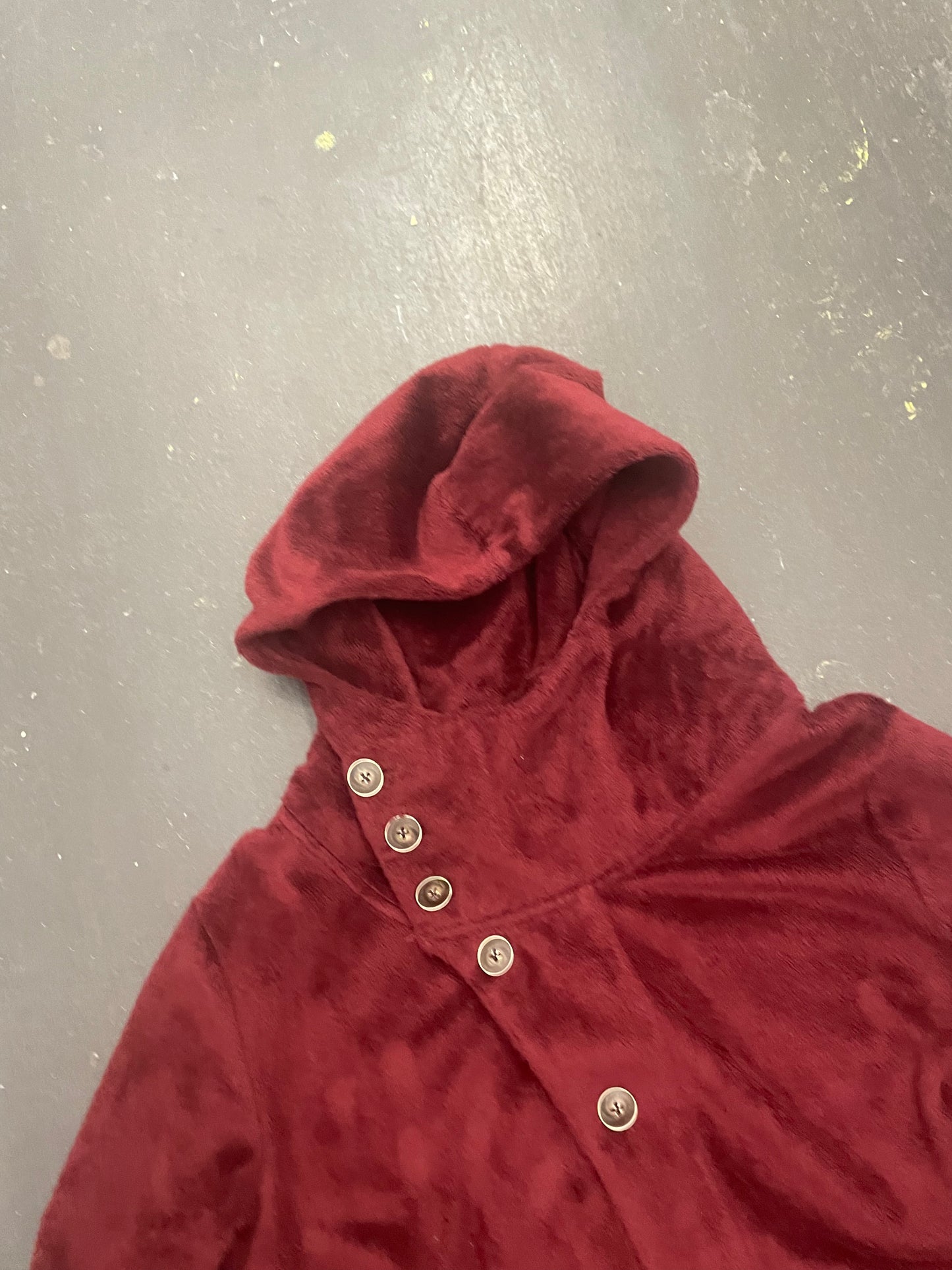 PPFM Asymmetric Hooded Fleece