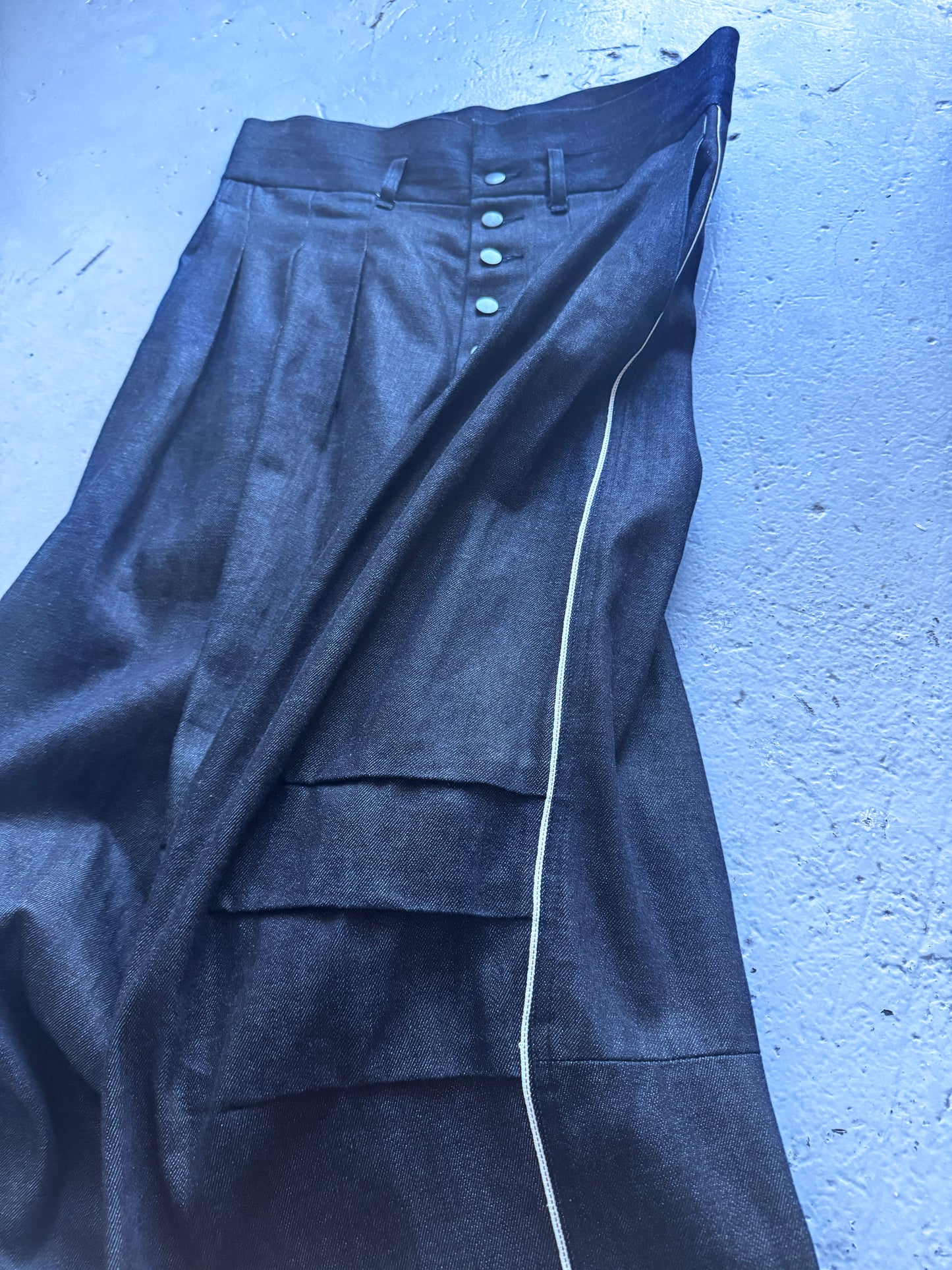 christopher nemeth knee dart 3d jean