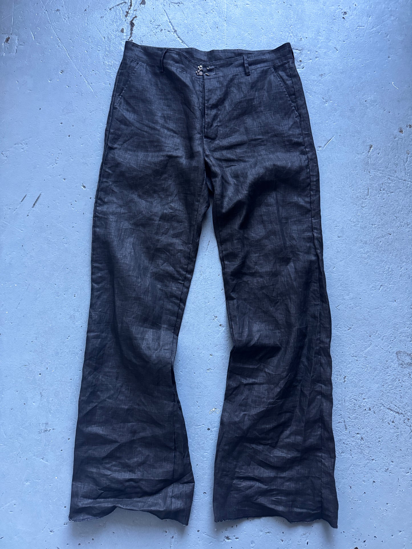 italian artisan flare washi pant 35