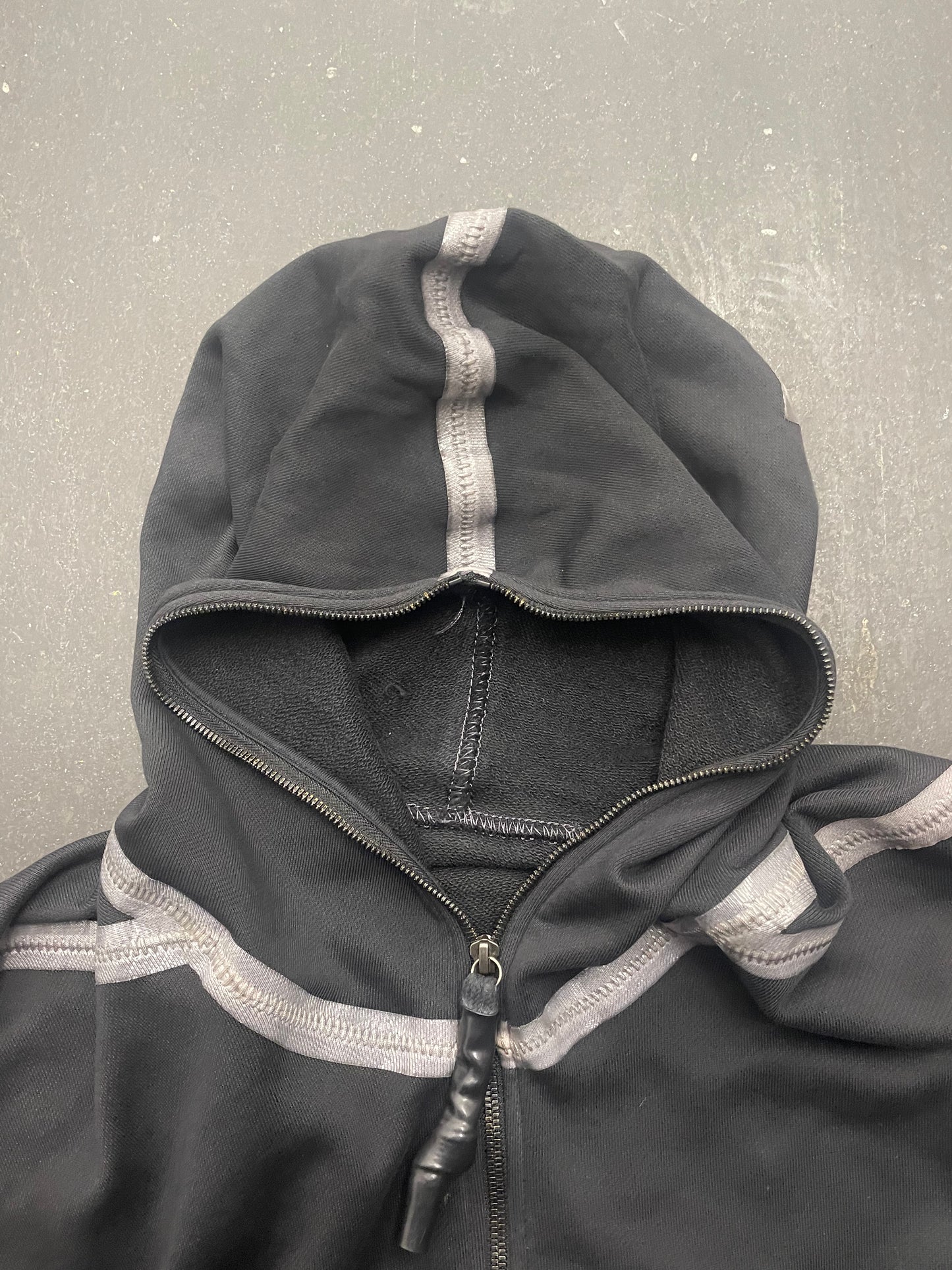 Isaac Sellam Overlocked Tape Seam Gimp Hoodie