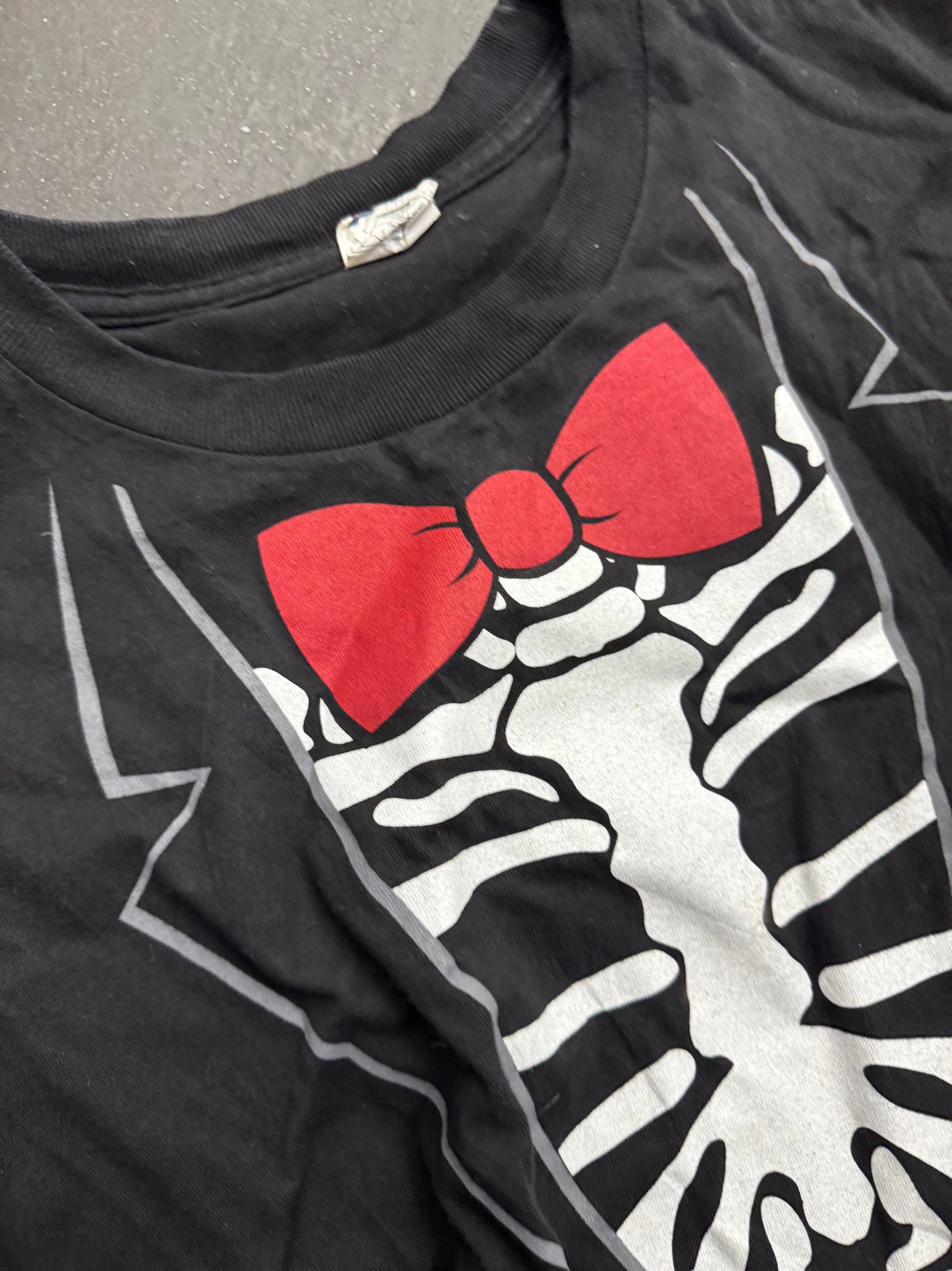 Vintage Skeleton Tuxedo Tee