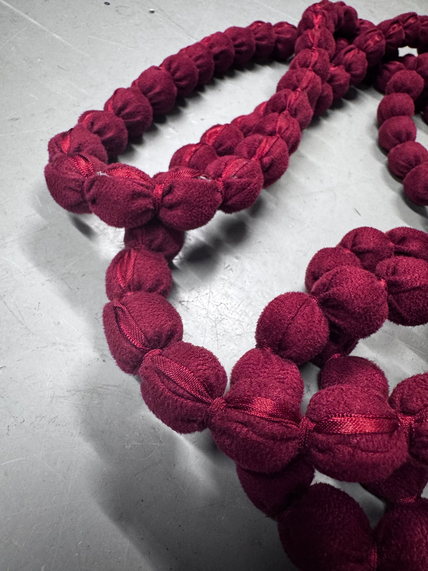 Yasuyuki Ishii Leather Wrapped Bead Necklace