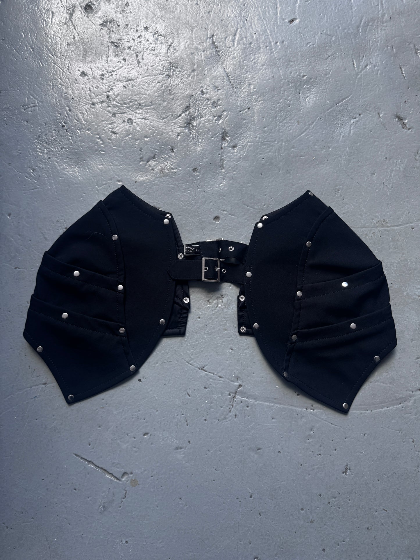 comme des garcons homme plus armor shoulder