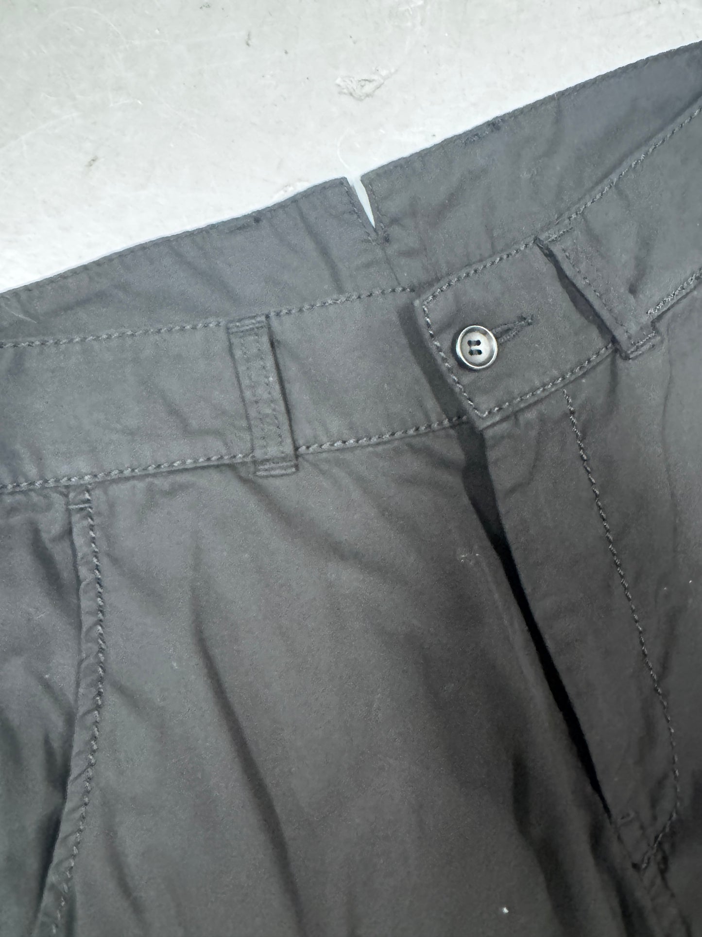 Issey Miyake Hand Stitch + Zipper Trousers