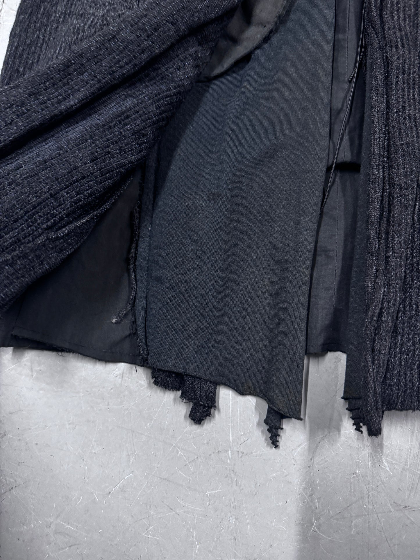 Individual Sentiments Layered Drape Coat