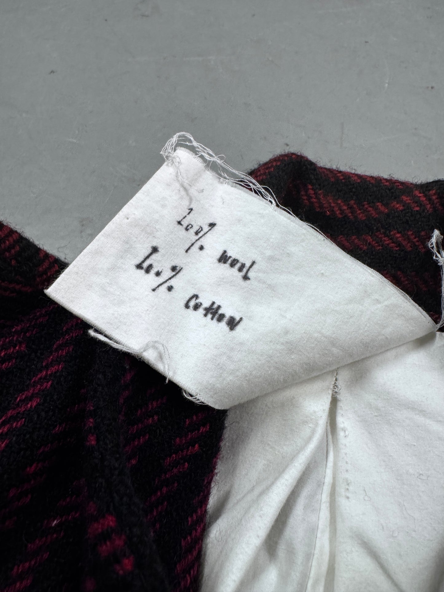 John Alexander Skelton Welt Pocket Wool Coat
