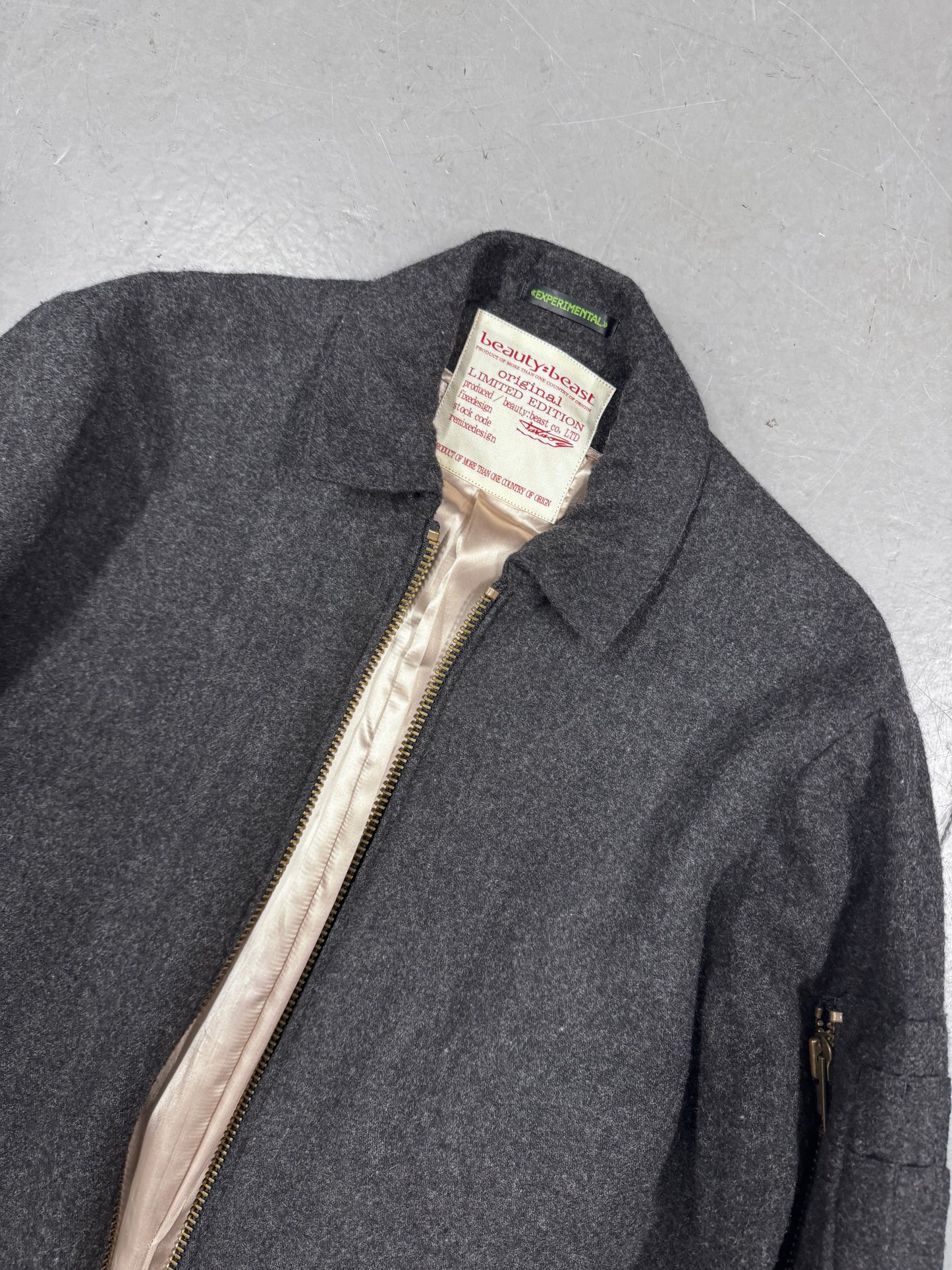 beauty:beast extended cassock coat