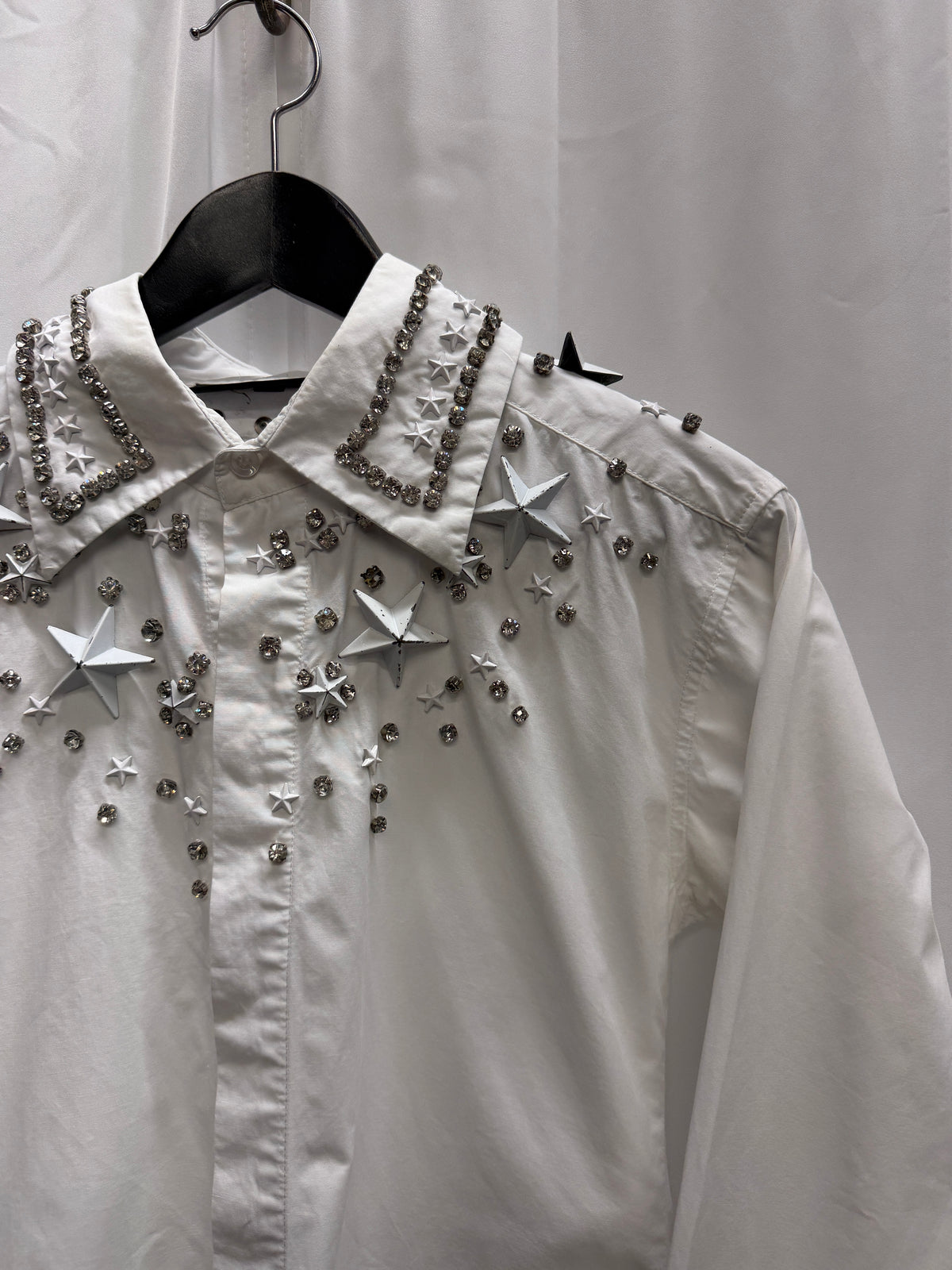 Givenchy 2010s by Ricardo Tisci, Metal Star Shirt (S)